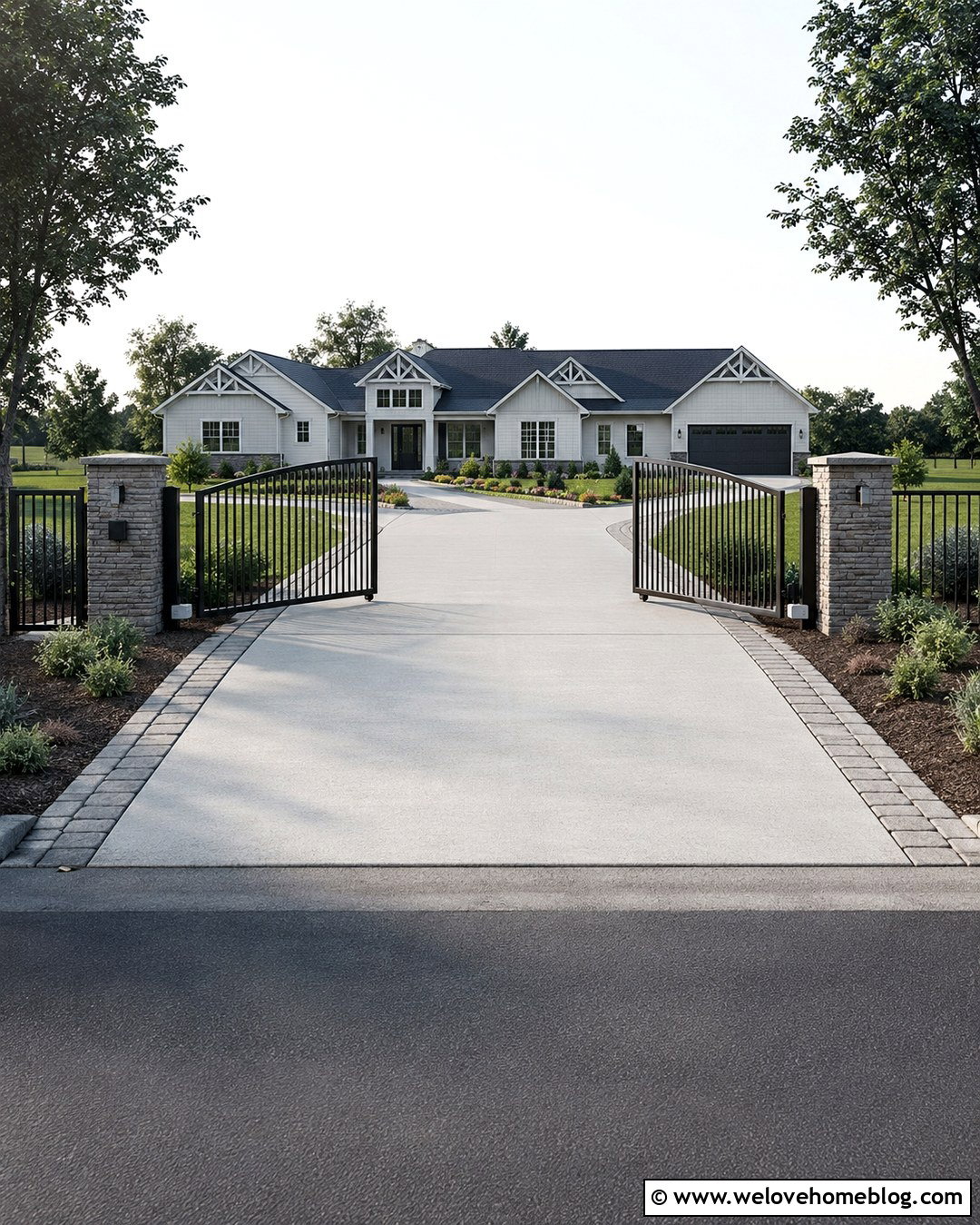 How To Choose Safe Driveway Gate Features - 20 how to choose driveway gates ideas