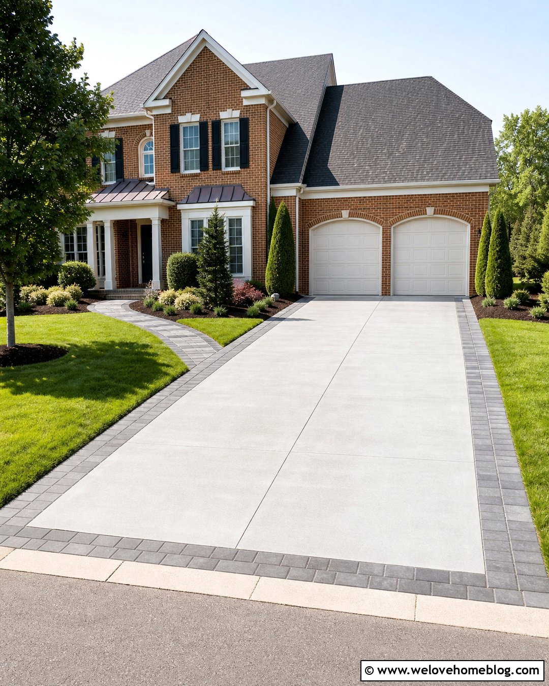 How To Edge A Concrete Driveway With Pavers - 20 How To Edge Driveway Ideas