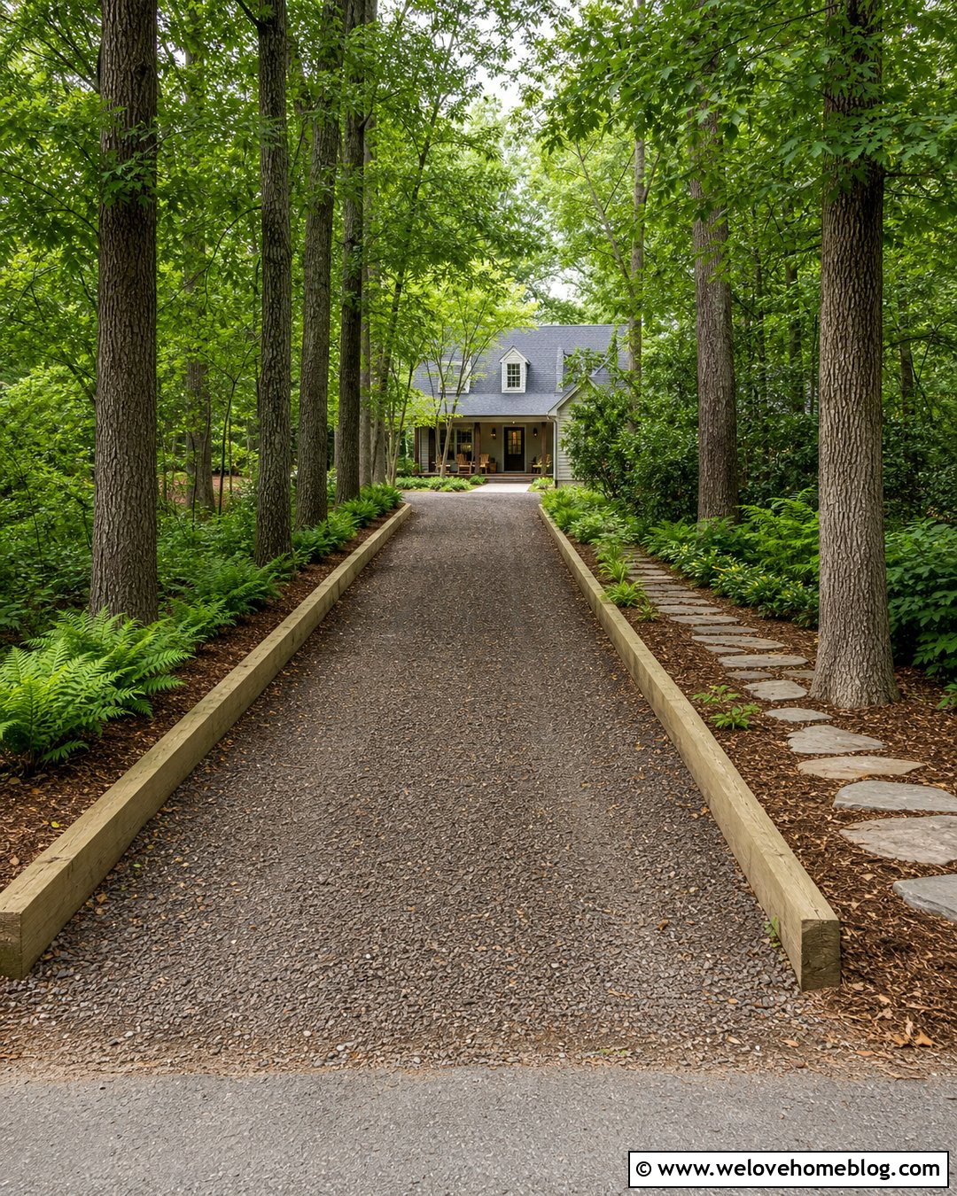 How To Edge A Driveway With Landscape Timbers - 20 How To Edge Driveway Ideas