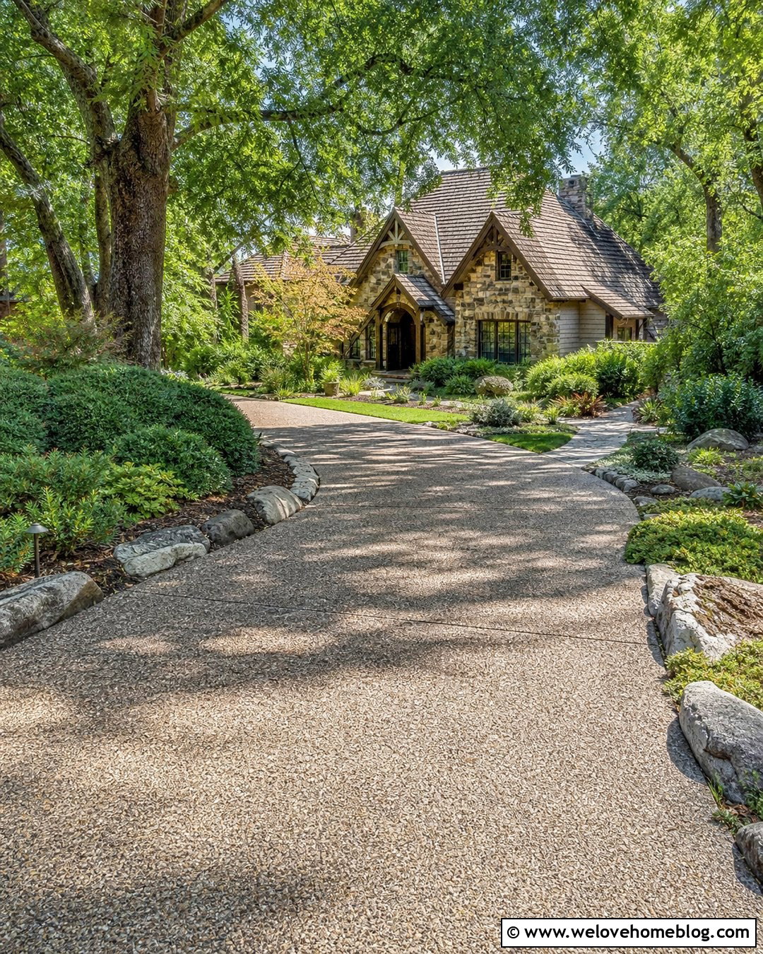 How To Edge A Driveway With Natural Stone - 20 How To Edge Driveway Ideas
