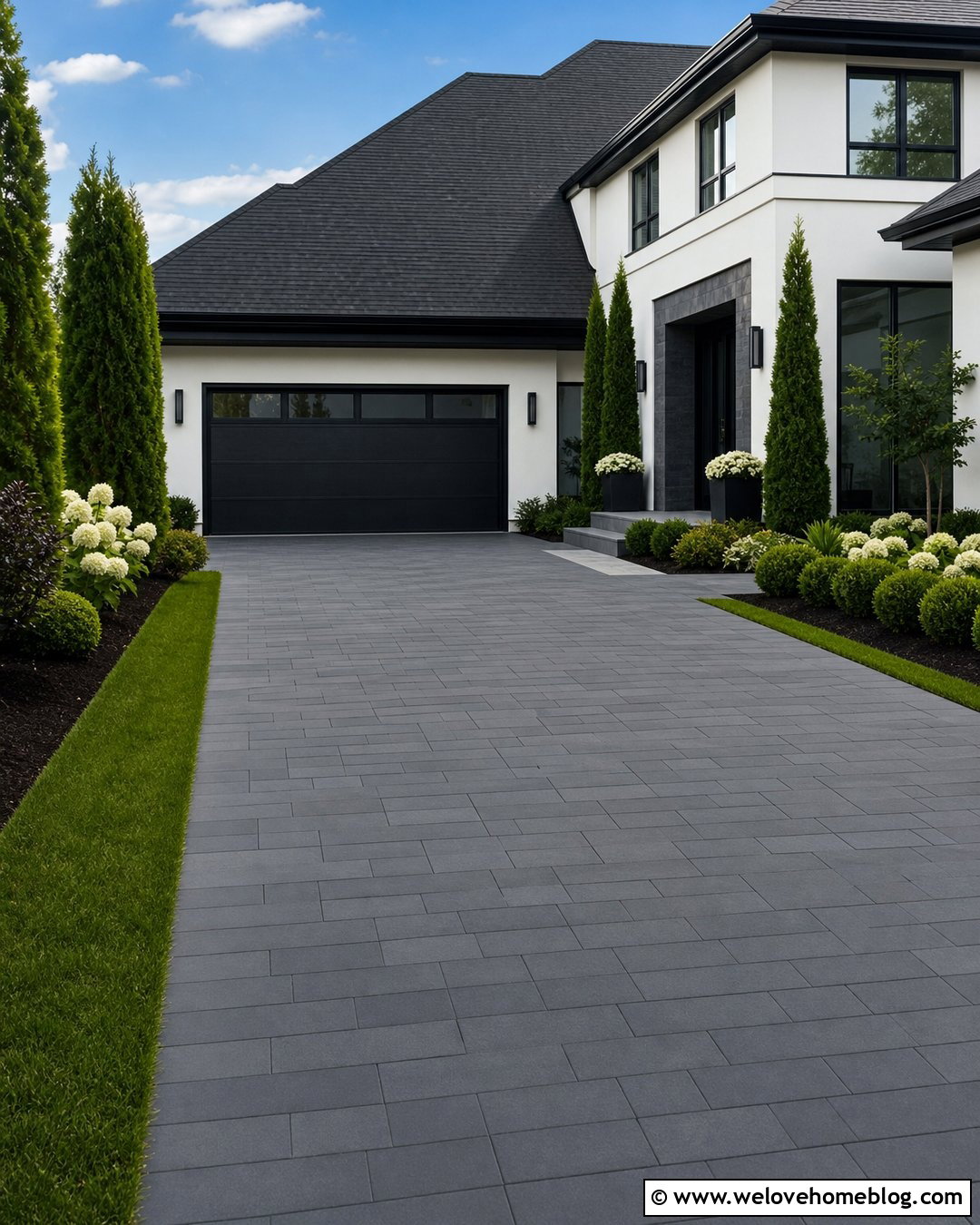 How To Edge A Paver Driveway With Hidden Restraint - 20 How To Edge Driveway Ideas