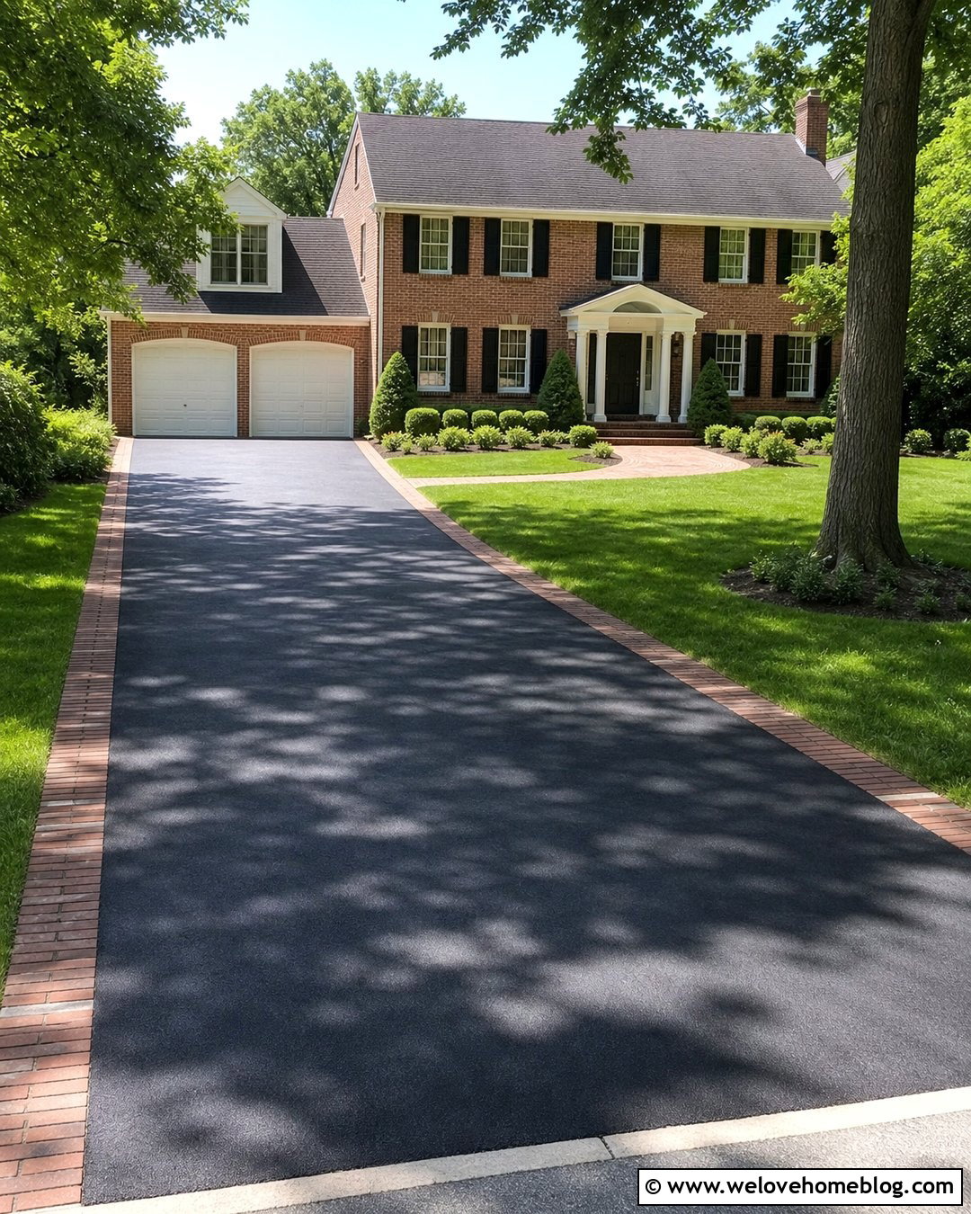 How To Edge An Asphalt Driveway With Brick - 20 How To Edge Driveway Ideas