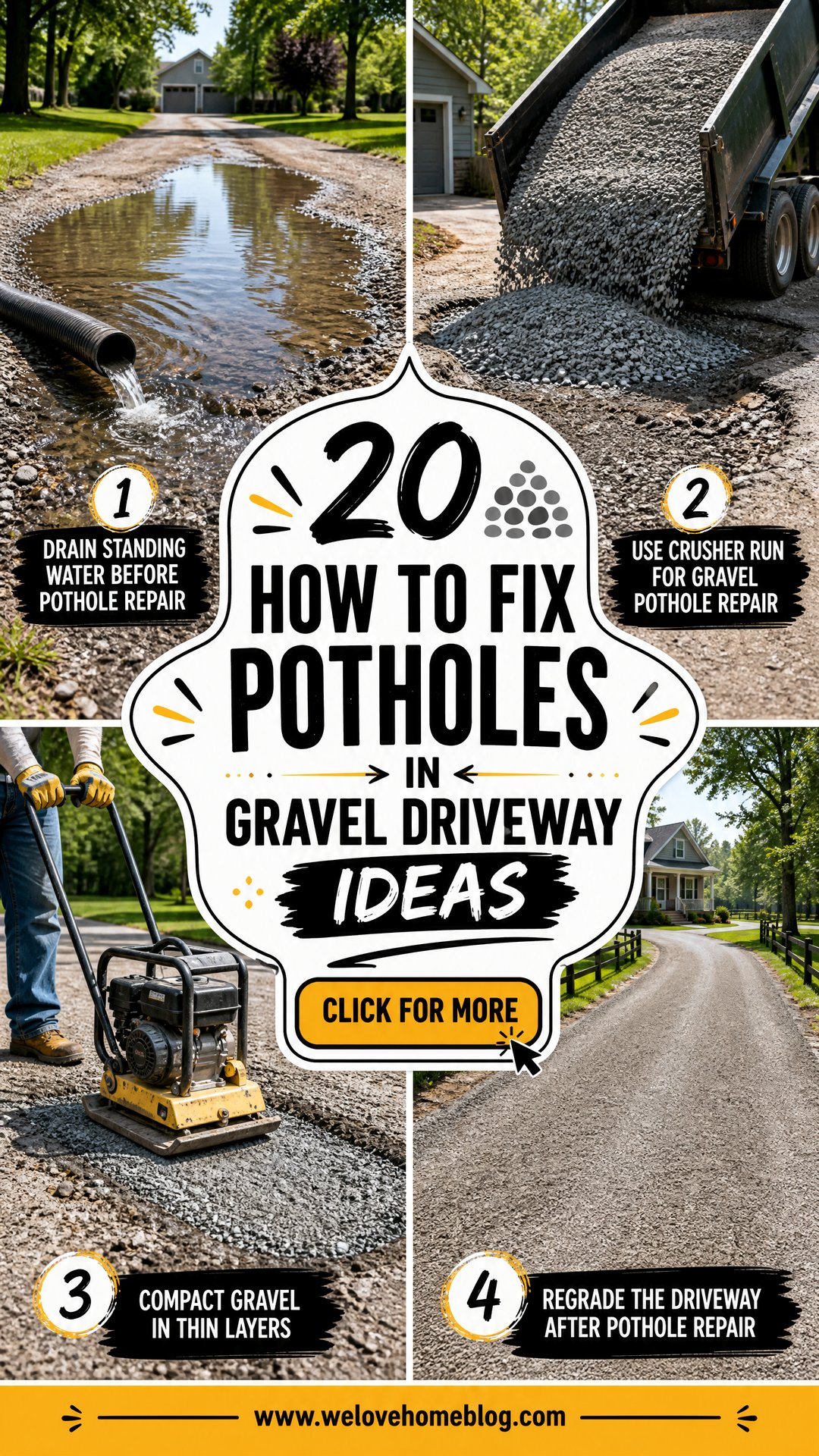 20 How To Fix Potholes In Gravel Driveway Ideas Made Practical - 20 How To Fix Potholes In Gravel Driveway Ideas Made Practical