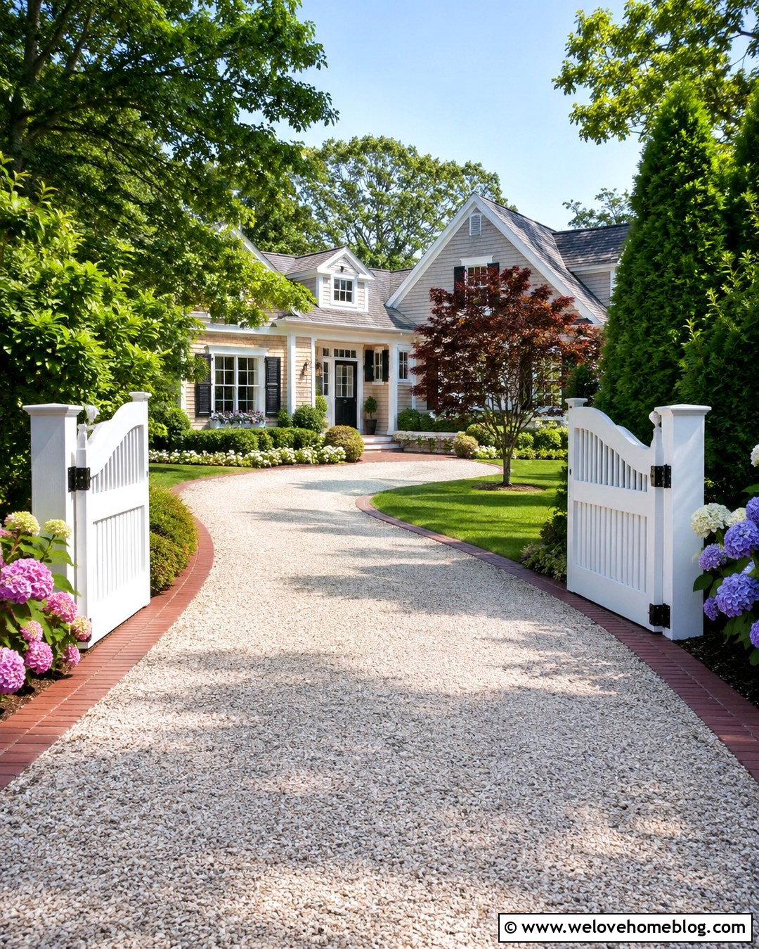 How To Landscape A Driveway Gate Entrance - 20 how to choose driveway gates ideas