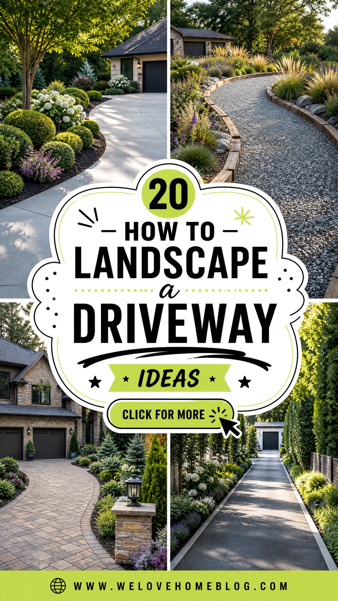20 How to Landscape a Driveway Ideas for Stunning Curb Appeal - 20 How to Landscape a Driveway Ideas for Stunning Curb Appeal