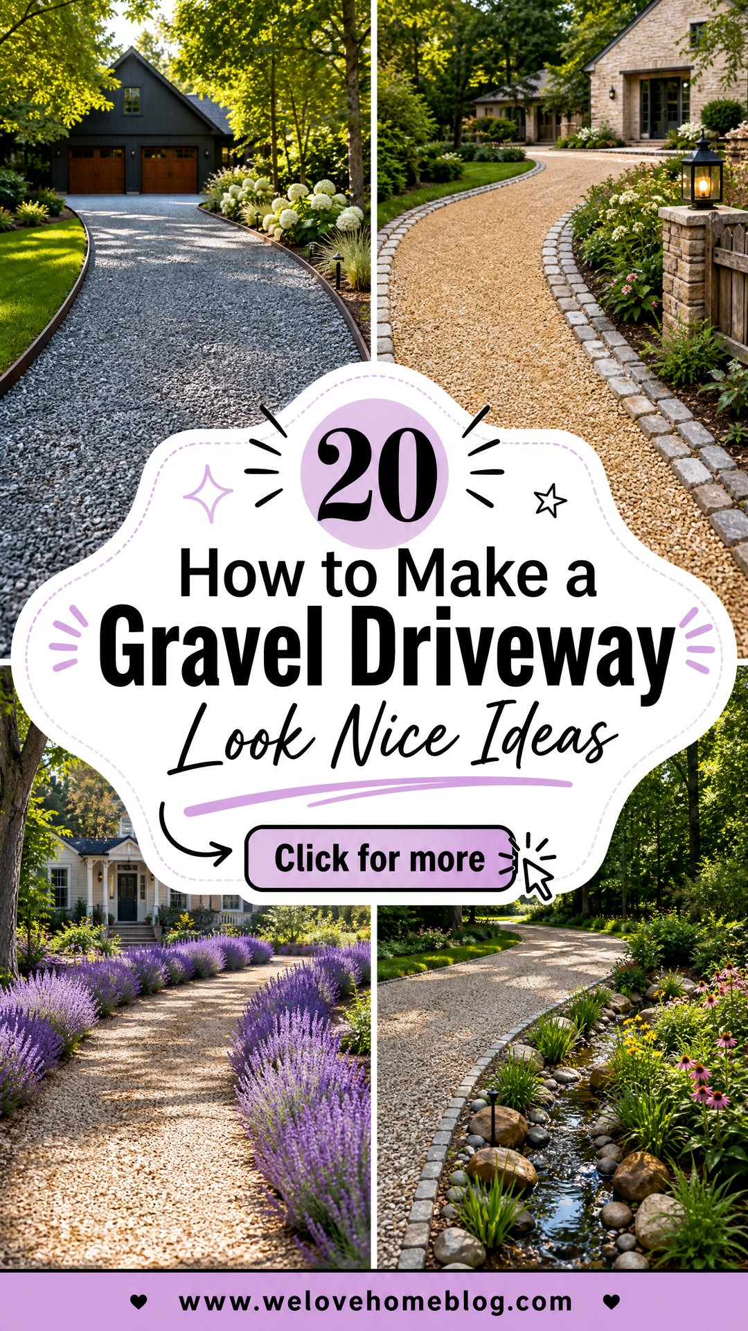 20 How to Make a Gravel Driveway Look Nice Ideas on a Budget - 20 How to Make a Gravel Driveway Look Nice Ideas on a Budget