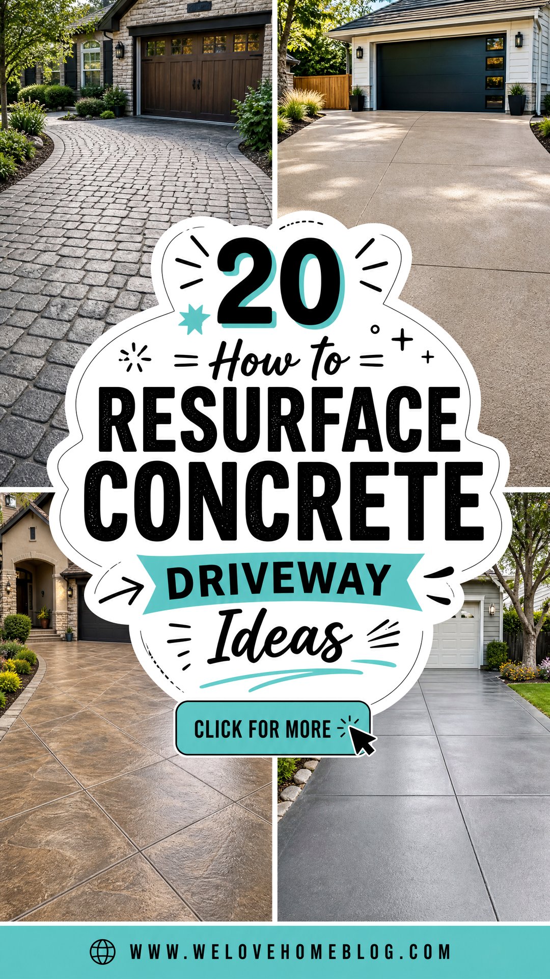 20 How to Resurface Concrete Driveway Ideas for a Fresh Look - 20 How to Resurface Concrete Driveway Ideas for a Fresh Look