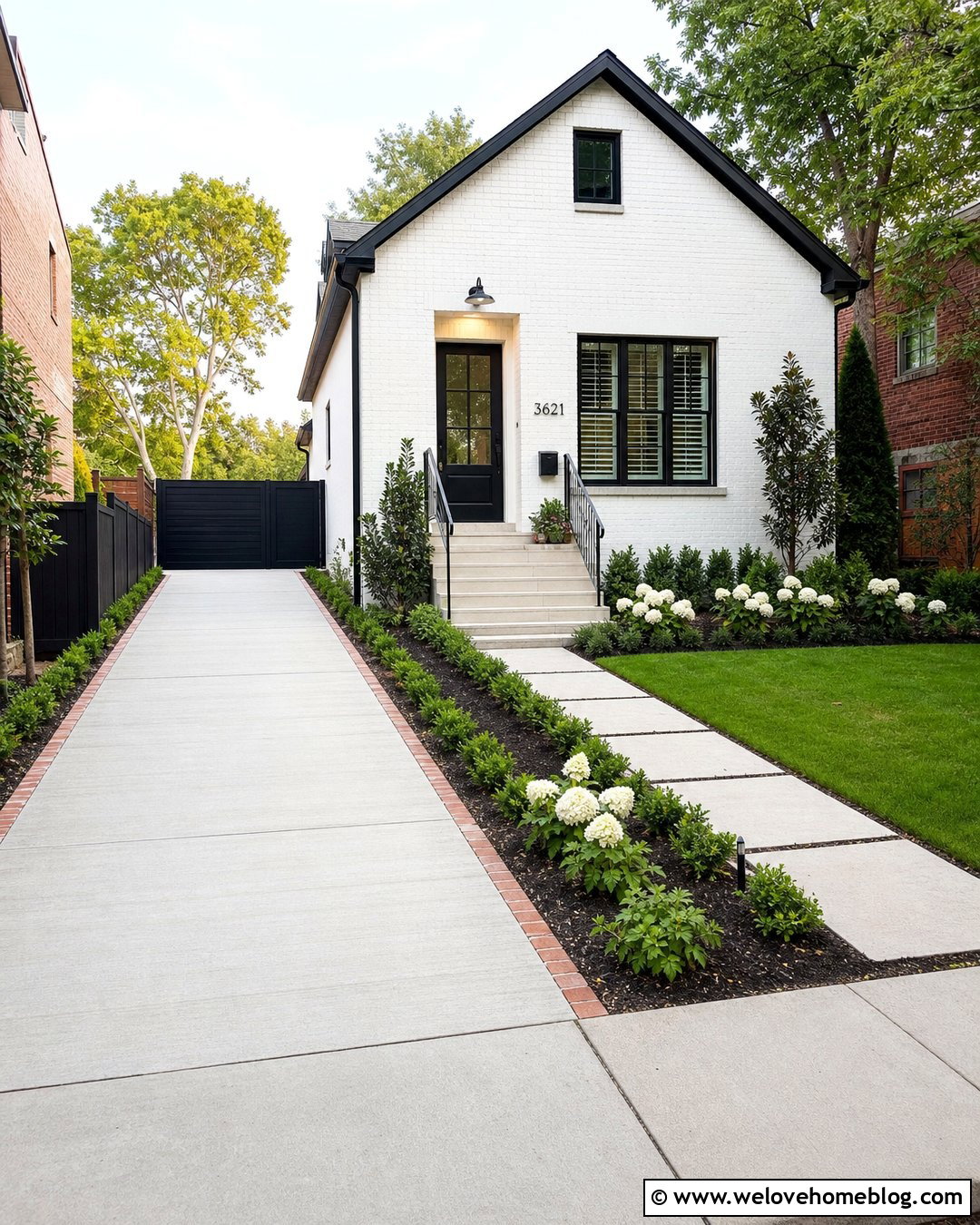 Hydrangea Driveway With Dwarf Hydrangeas - 25 hydrangea driveway ideas