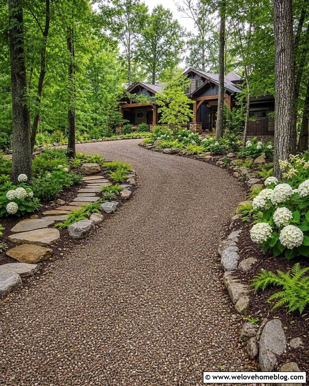 Hydrangea Driveway With Oakleaf Hydrangeas - 25 hydrangea driveway ideas