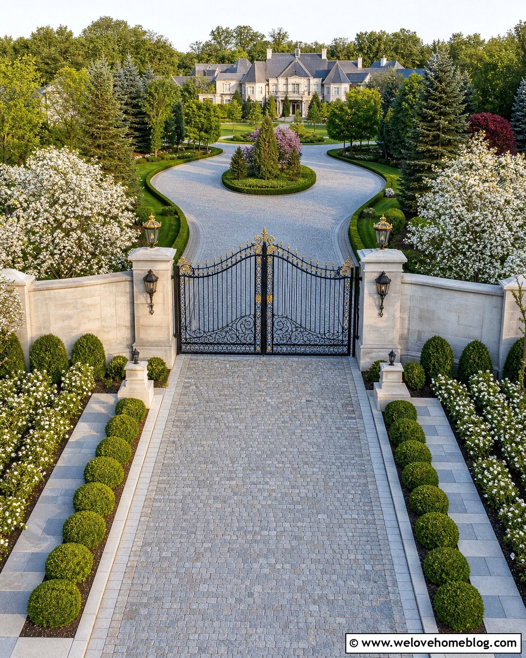 Iron Gate Estate Driveway Entrance - 20 iron gates entrance driveways ideas