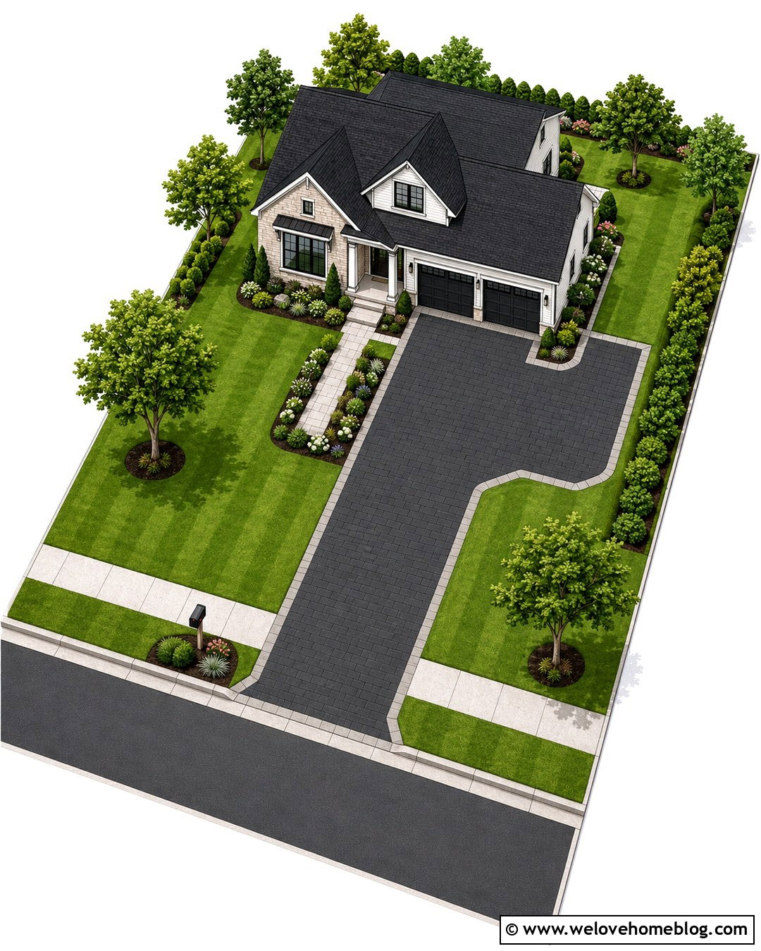 Isometric Driveway Map Clipart - 20 Driveway Clipart Ideas