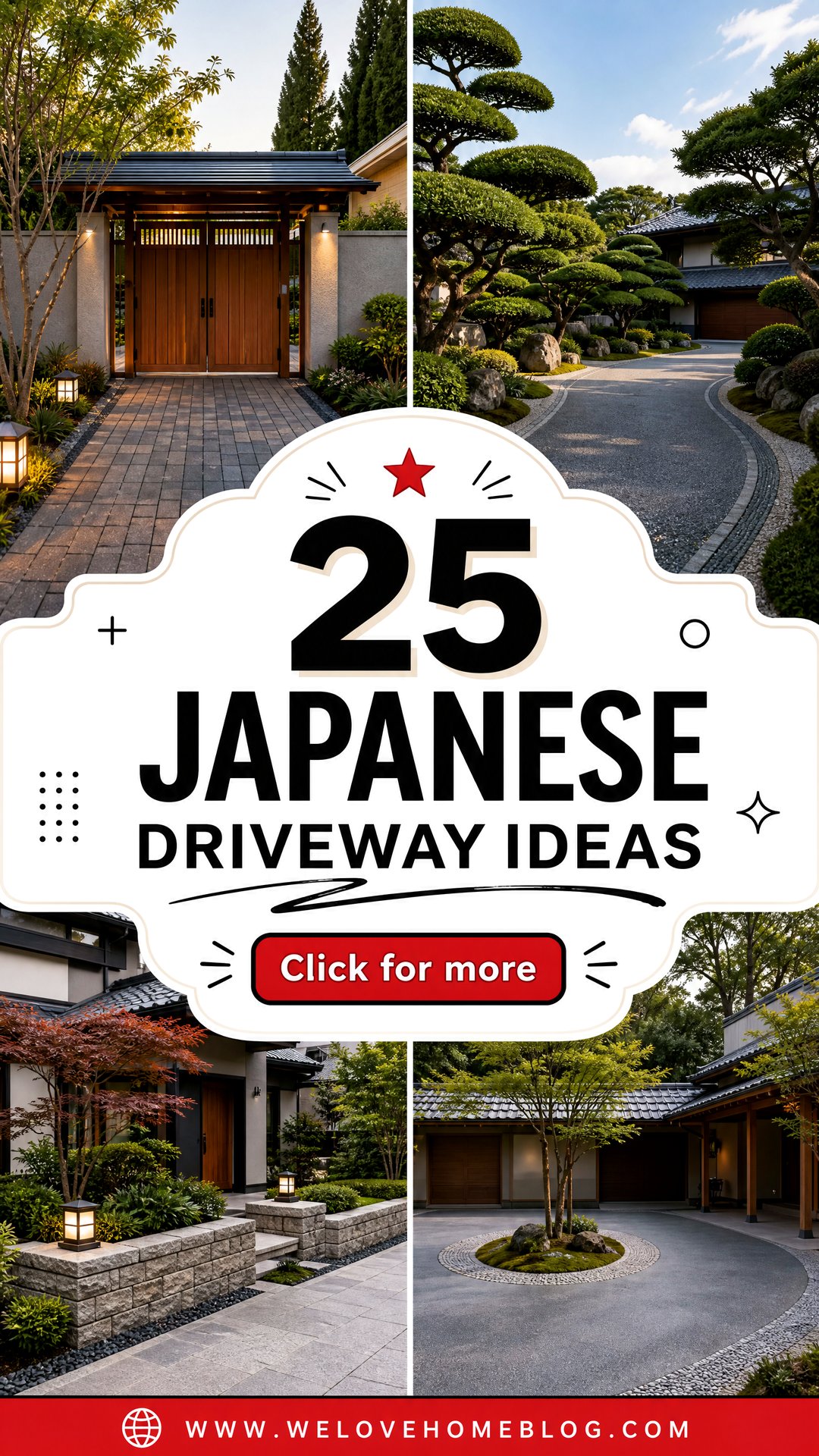 25 Japanese Driveway Ideas for Serene Modern Curb Appeal - 25 Japanese Driveway Ideas for Serene, Modern Curb Appeal