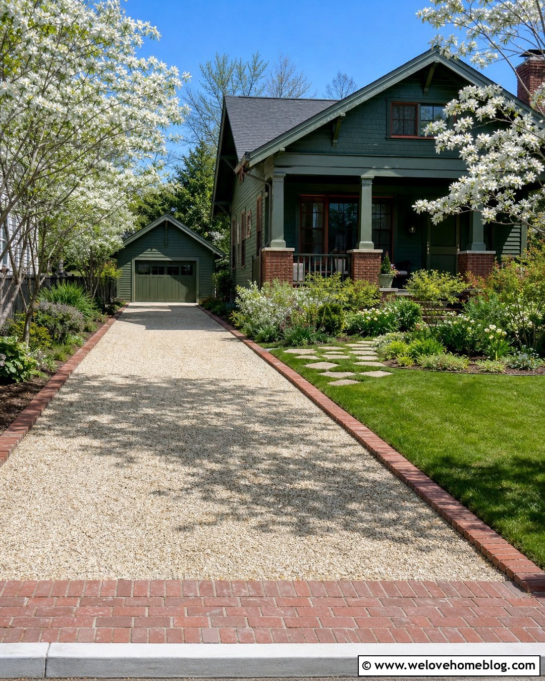 Keep Gravel Within Driveway Edging - 20 Gravel Driveway Maintenance Ideas
