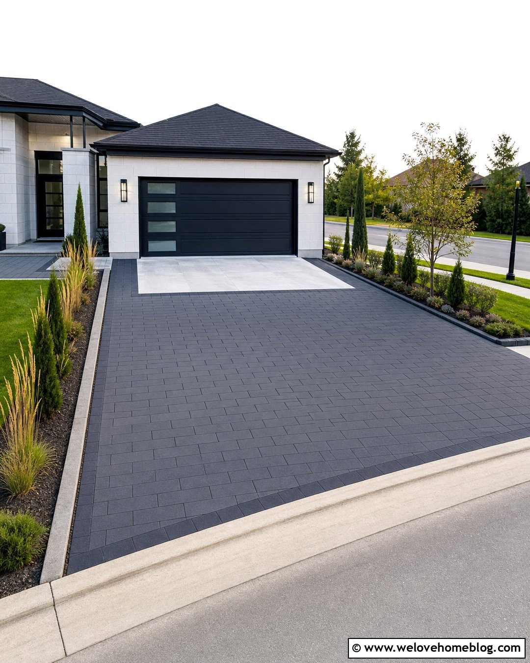 L Shaped Driveway Extension - 40 widen driveway ideas