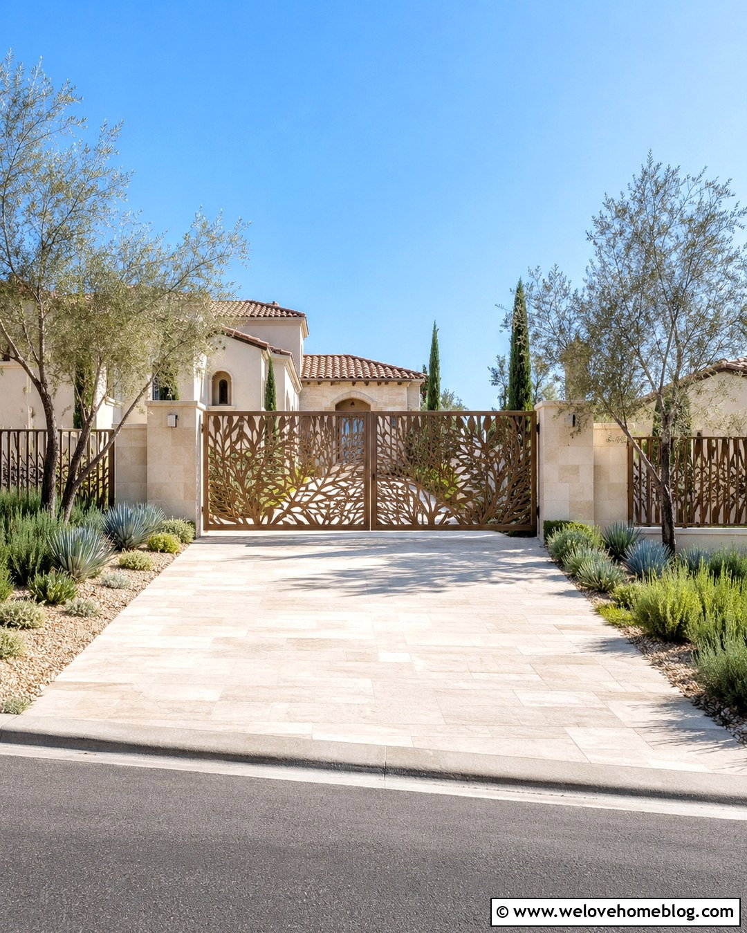 Laser Cut Bifold Driveway Gate - 20 Bifold Driveway Gate Ideas