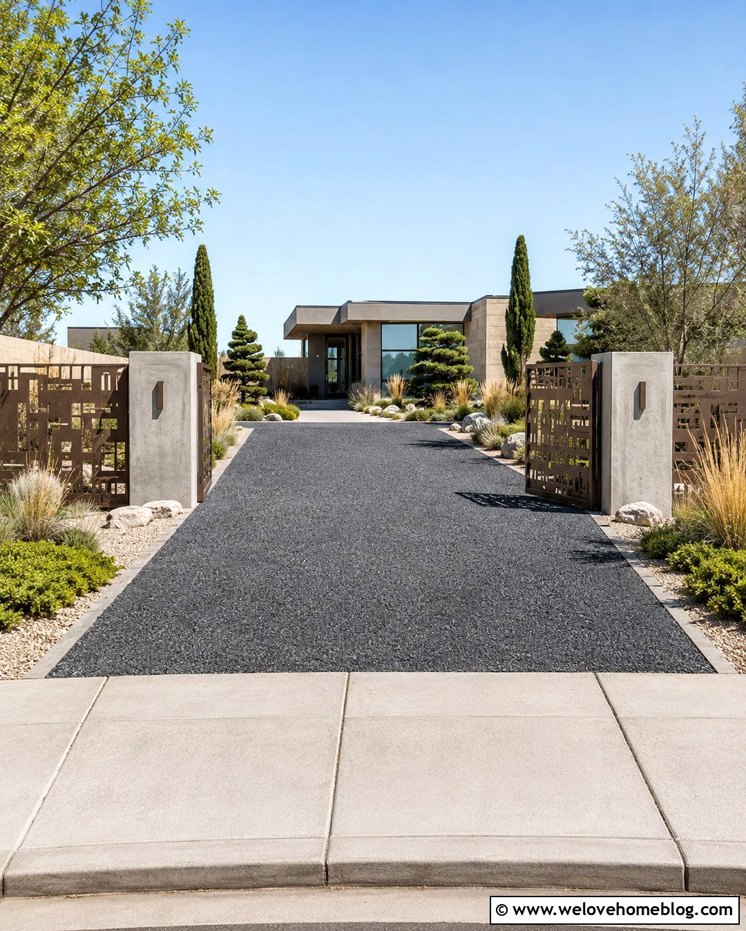 20 Single Driveway Gate Ideas That Elevate Your Curb Appeal