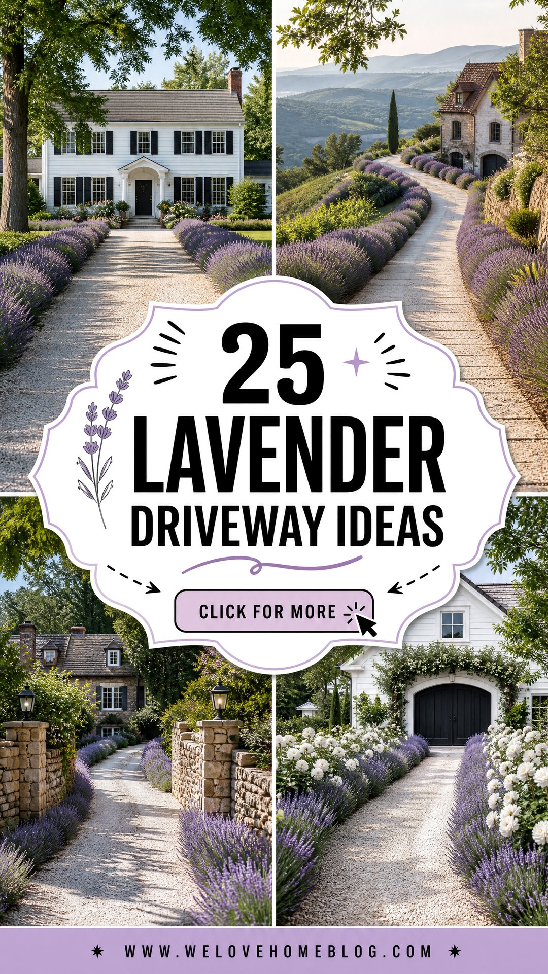25 Lavender Driveway Ideas for Fragrant Relaxed Curb Appeal - 25 Lavender Driveway Ideas for Fragrant, Relaxed Curb Appeal
