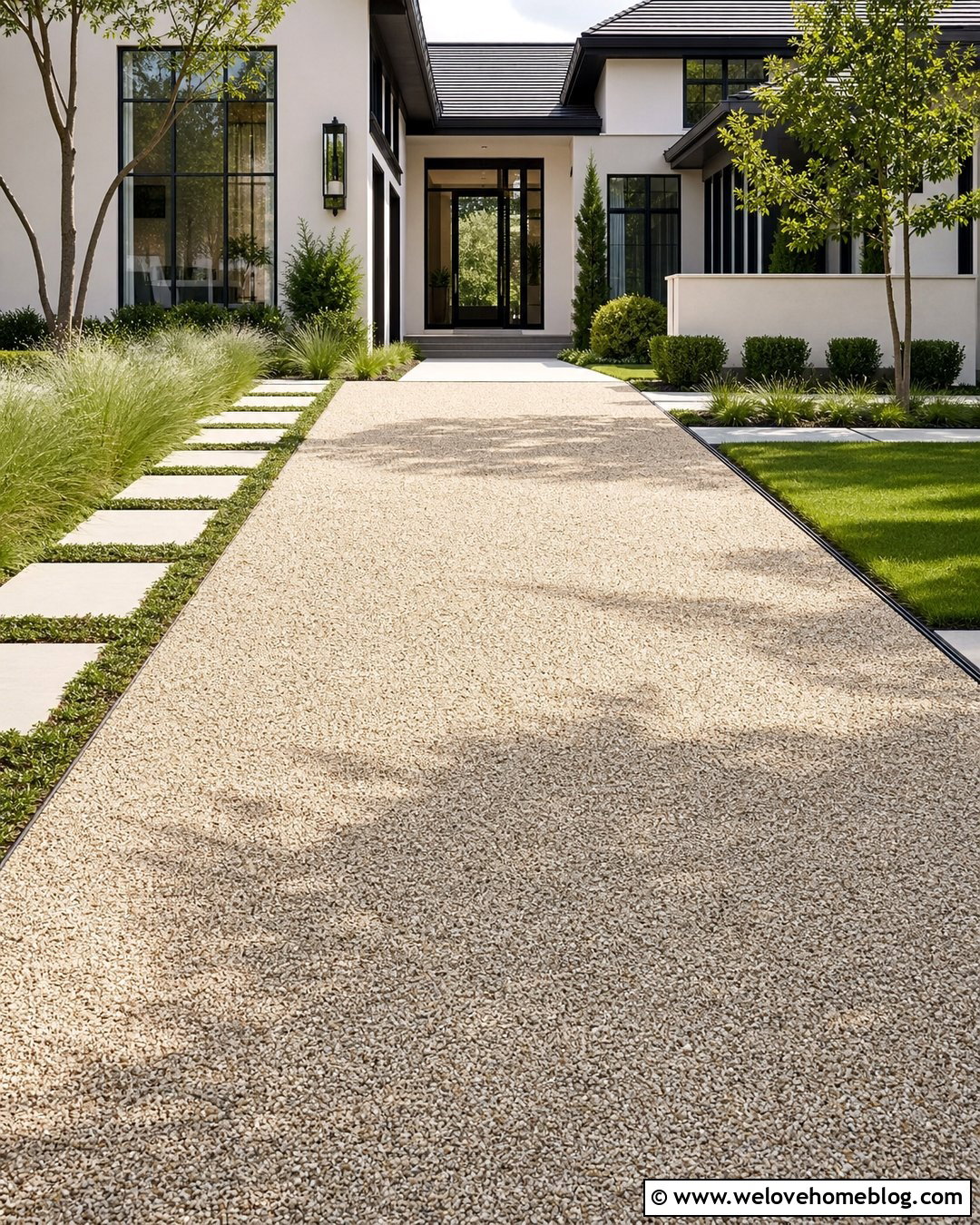 20 Light Gravel Driveway Ideas for Bright, Inviting Homes