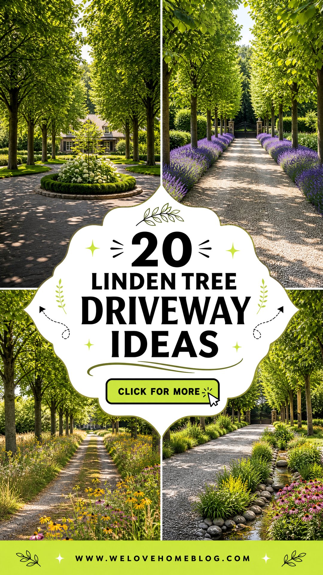 20 Linden Tree Driveway Ideas for a Graceful Shaded Entry - 20 Linden Tree Driveway Ideas for a Graceful, Shaded Entry