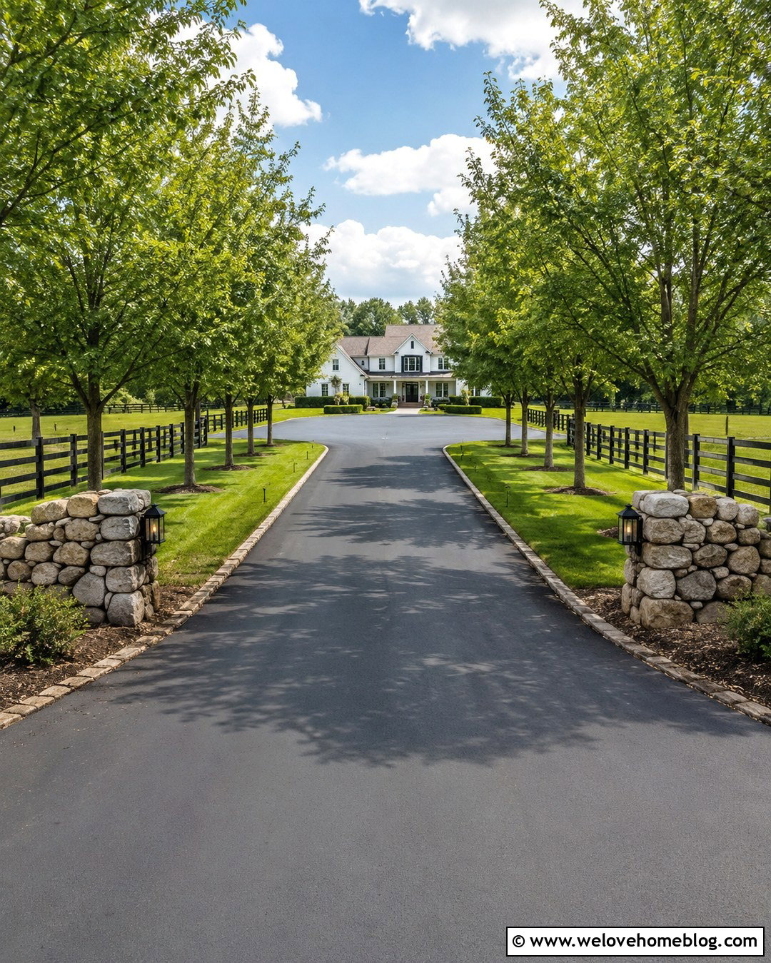 20 Driveway Asphalt Ideas for a Sleek, Durable Home Entrance