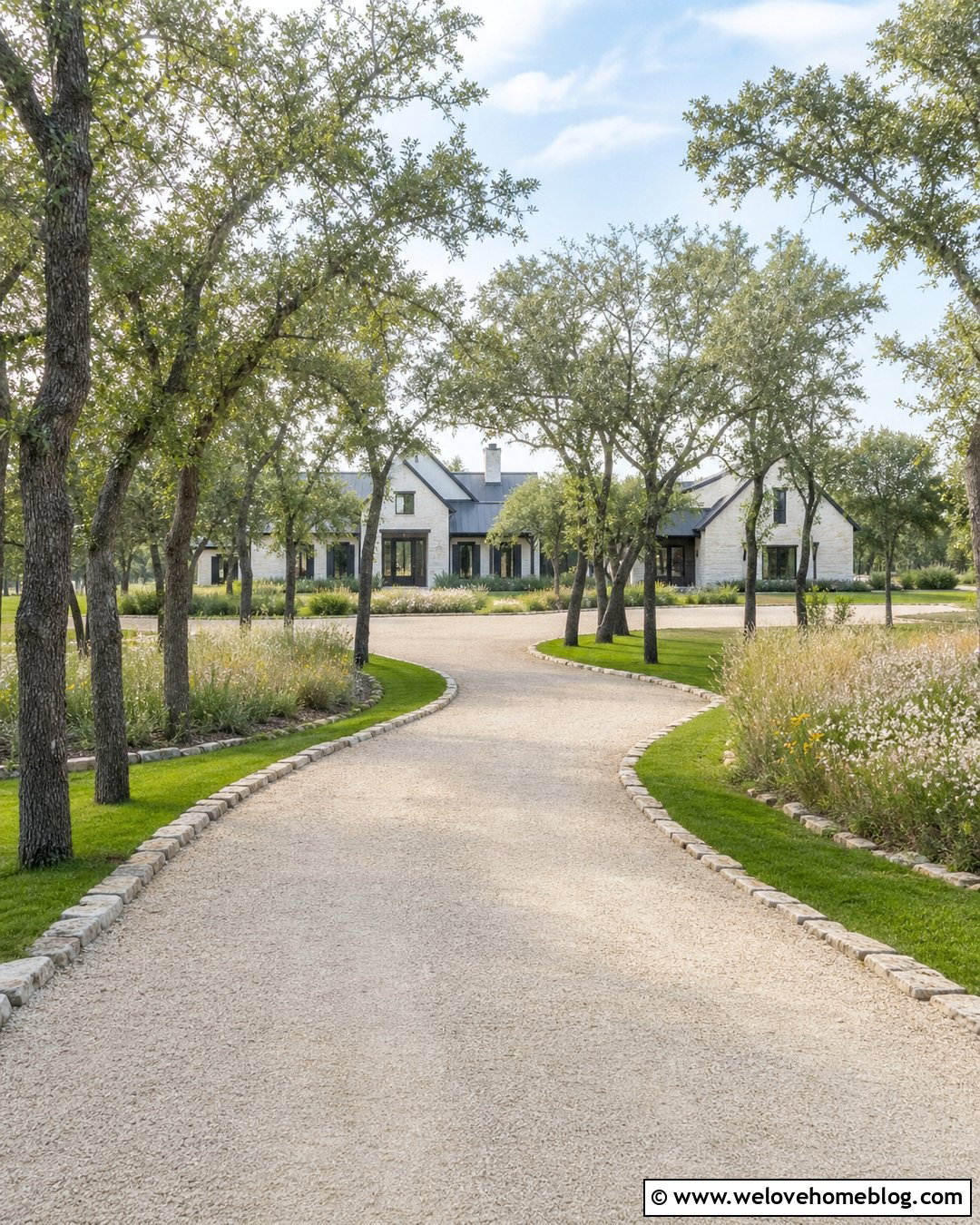 20 Beige Gravel Driveway Ideas for a Chic, Natural Look