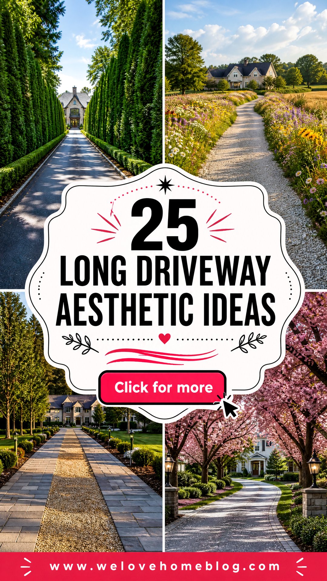 25 Long Driveway Aesthetic Ideas for a Picture-Perfect Home - 25 Long Driveway Aesthetic Ideas for a Picture-Perfect Home