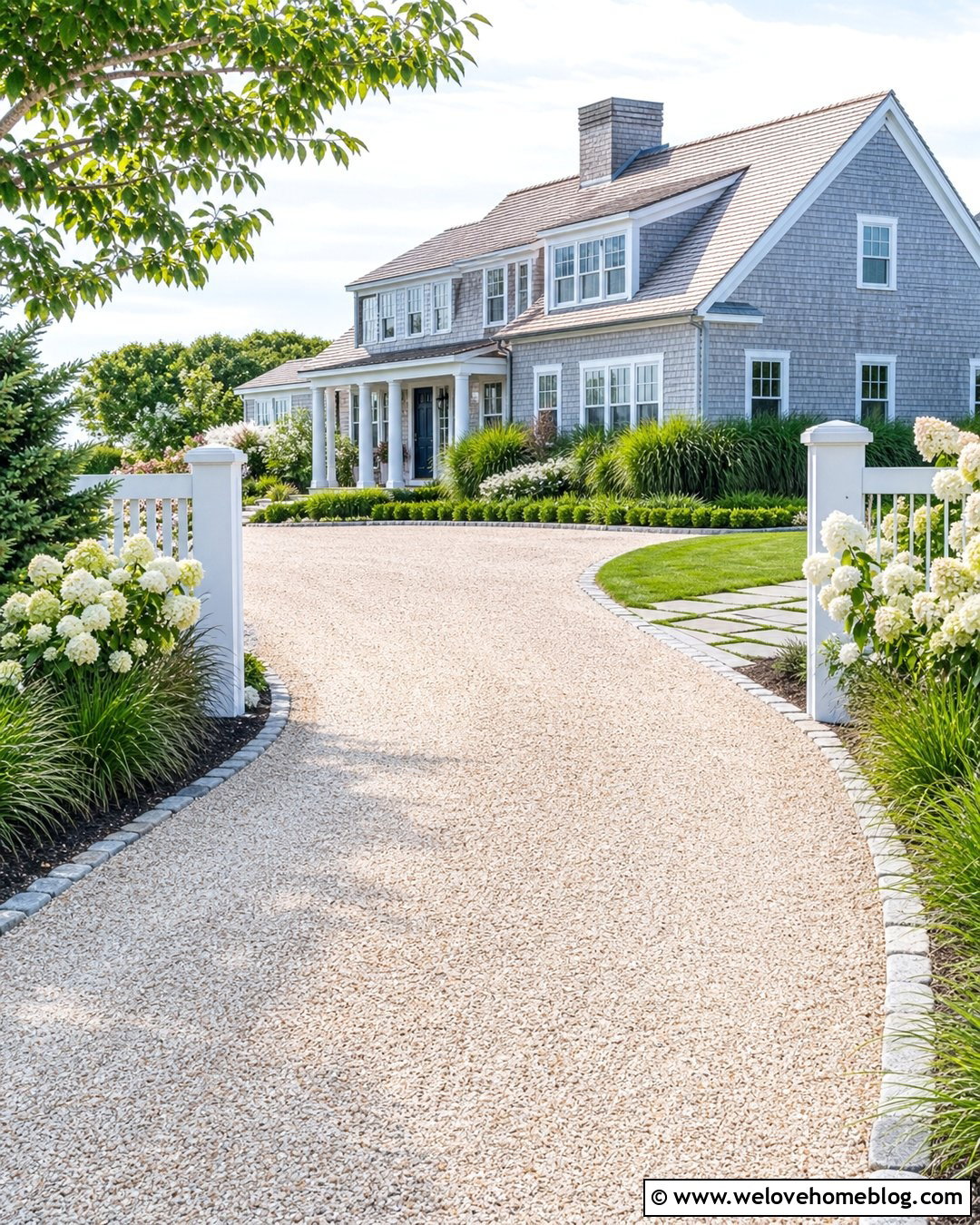 Long Driveway For A Cape Cod House - 45 long driveway ideas