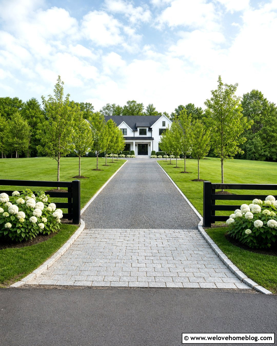 Long Driveway For A Modern Farmhouse - 45 long driveway ideas