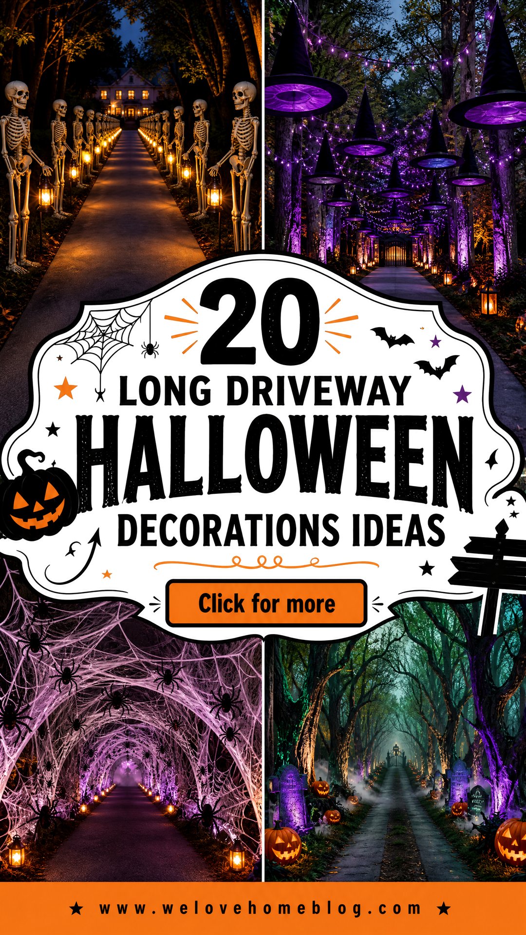 20 Long Driveway Halloween Decorations Ideas for Spooky Fun - 20 Long Driveway Halloween Decorations Ideas for Spooky Fun