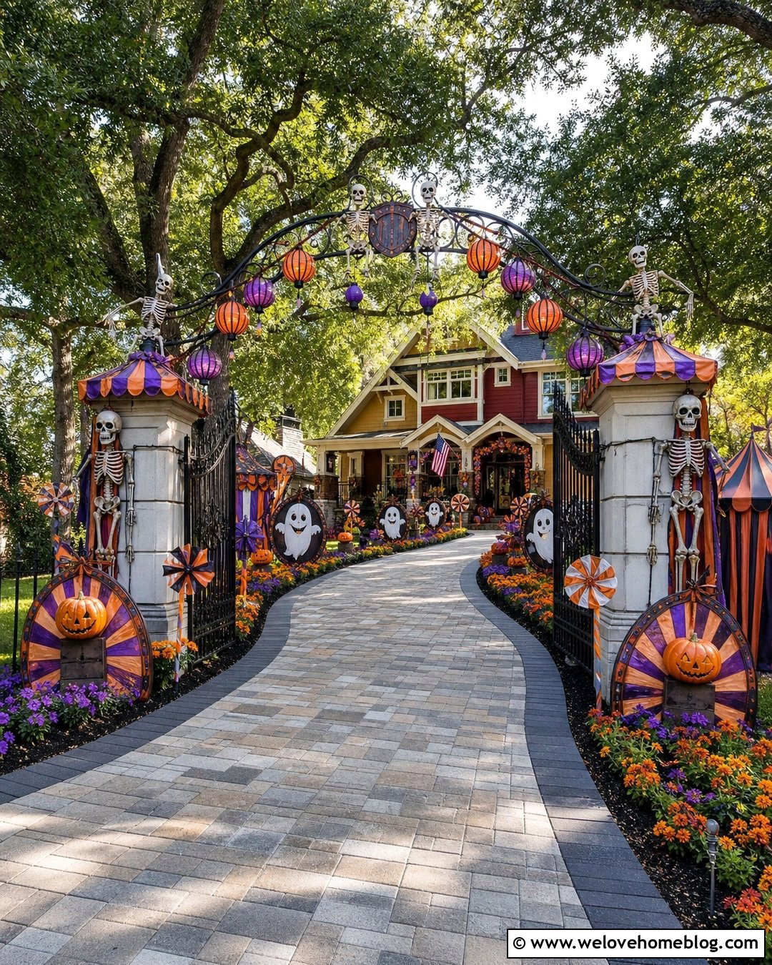 Long Driveway Haunted Carnival - 20 Long Driveway Halloween Decorations Ideas