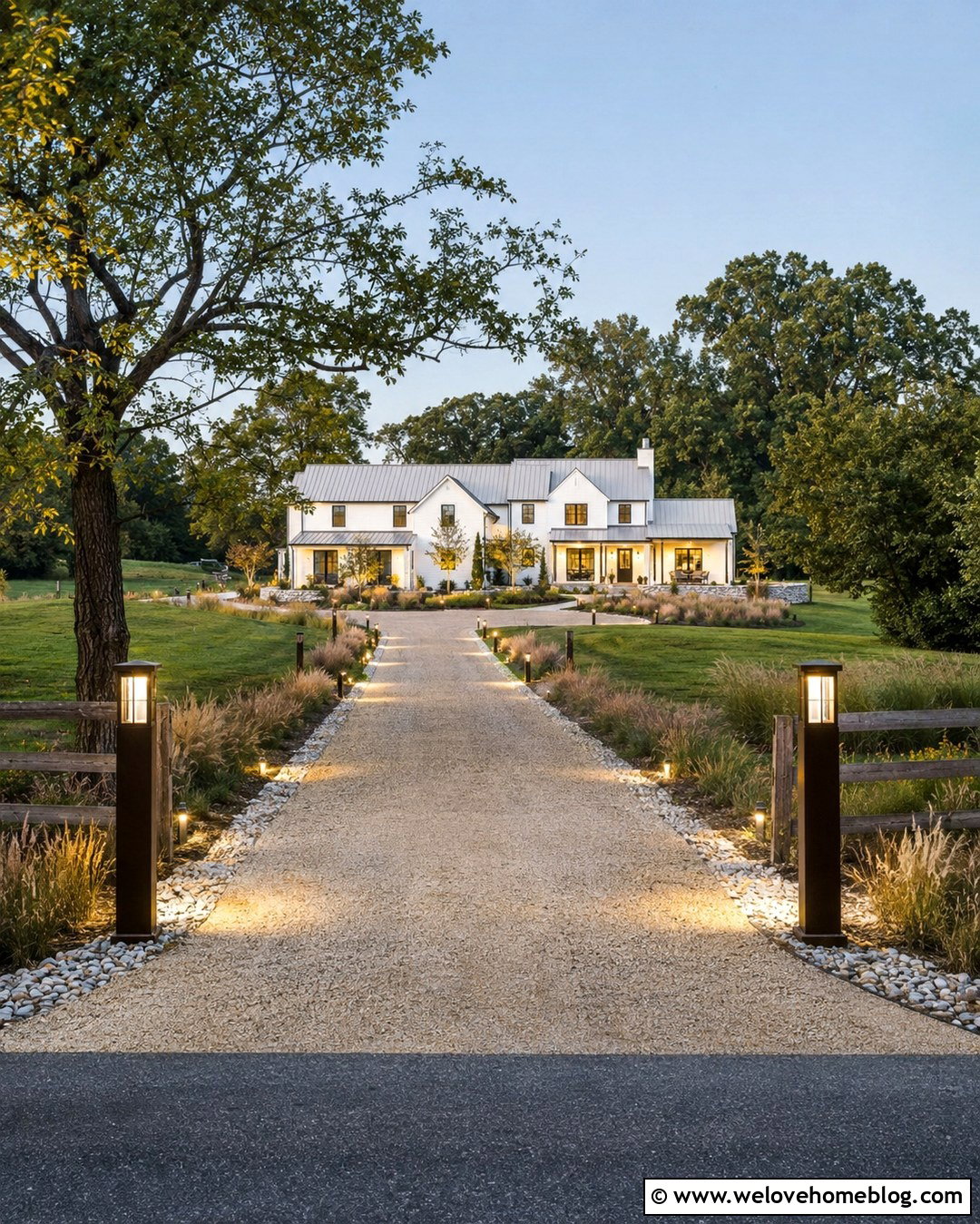 Long Driveway Post Lights - 20 Lights In Driveway Ideas