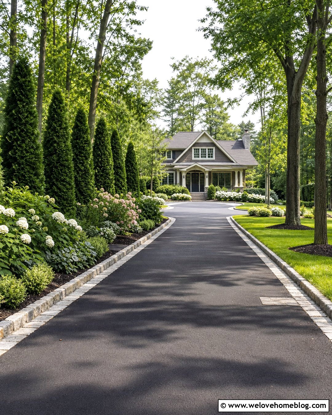 Long Driveway With Privacy Screening - 20 landscaping a long driveway ideas