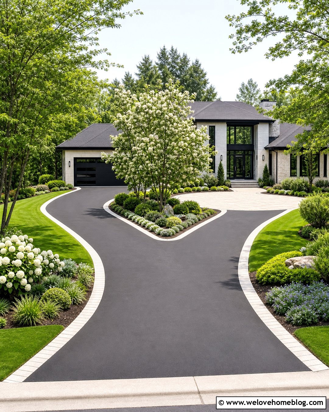 Long Driveway With Split Entry - 25 long driveway house ideas