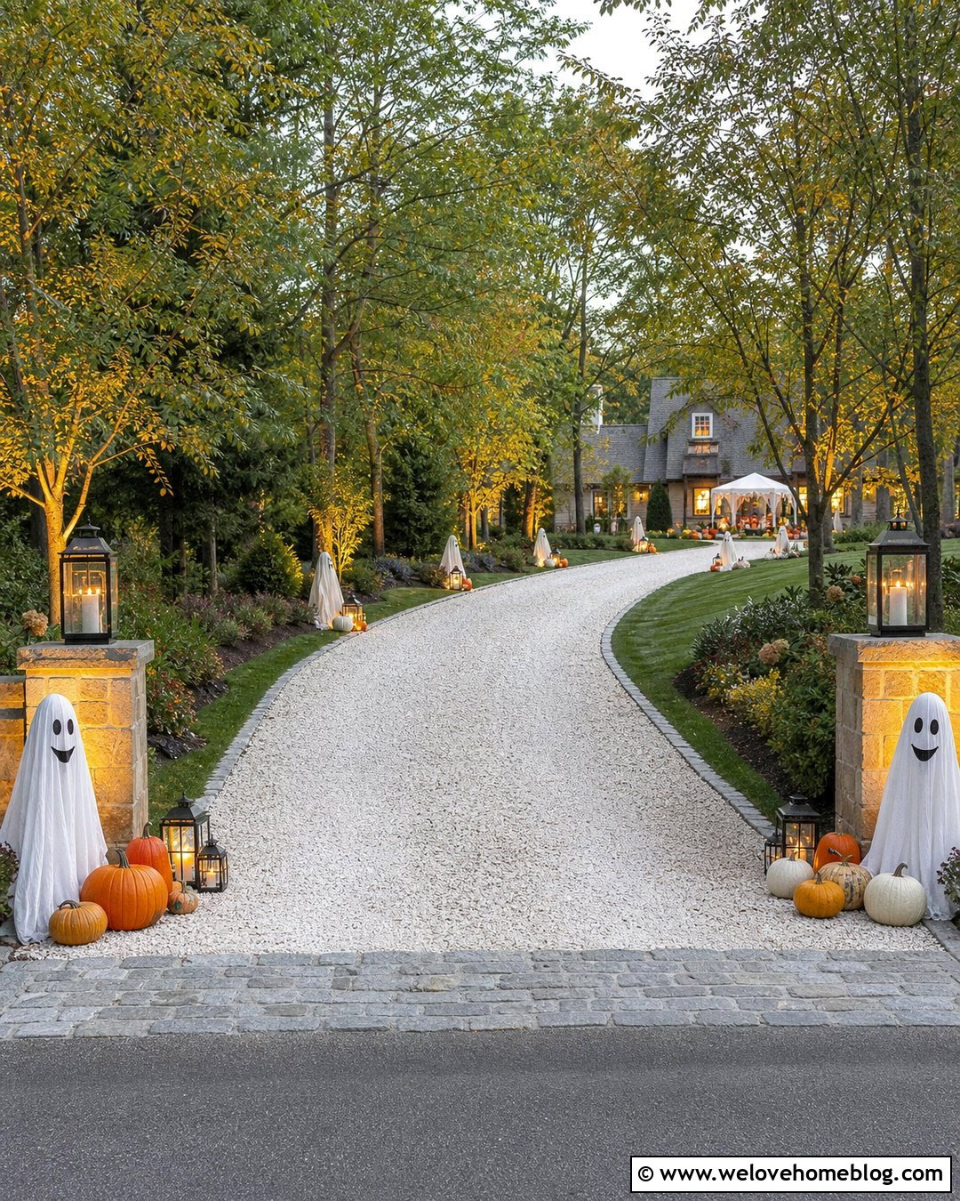 Long Trick Or Treat Driveway - 25 Trick Or Treat Driveway Ideas