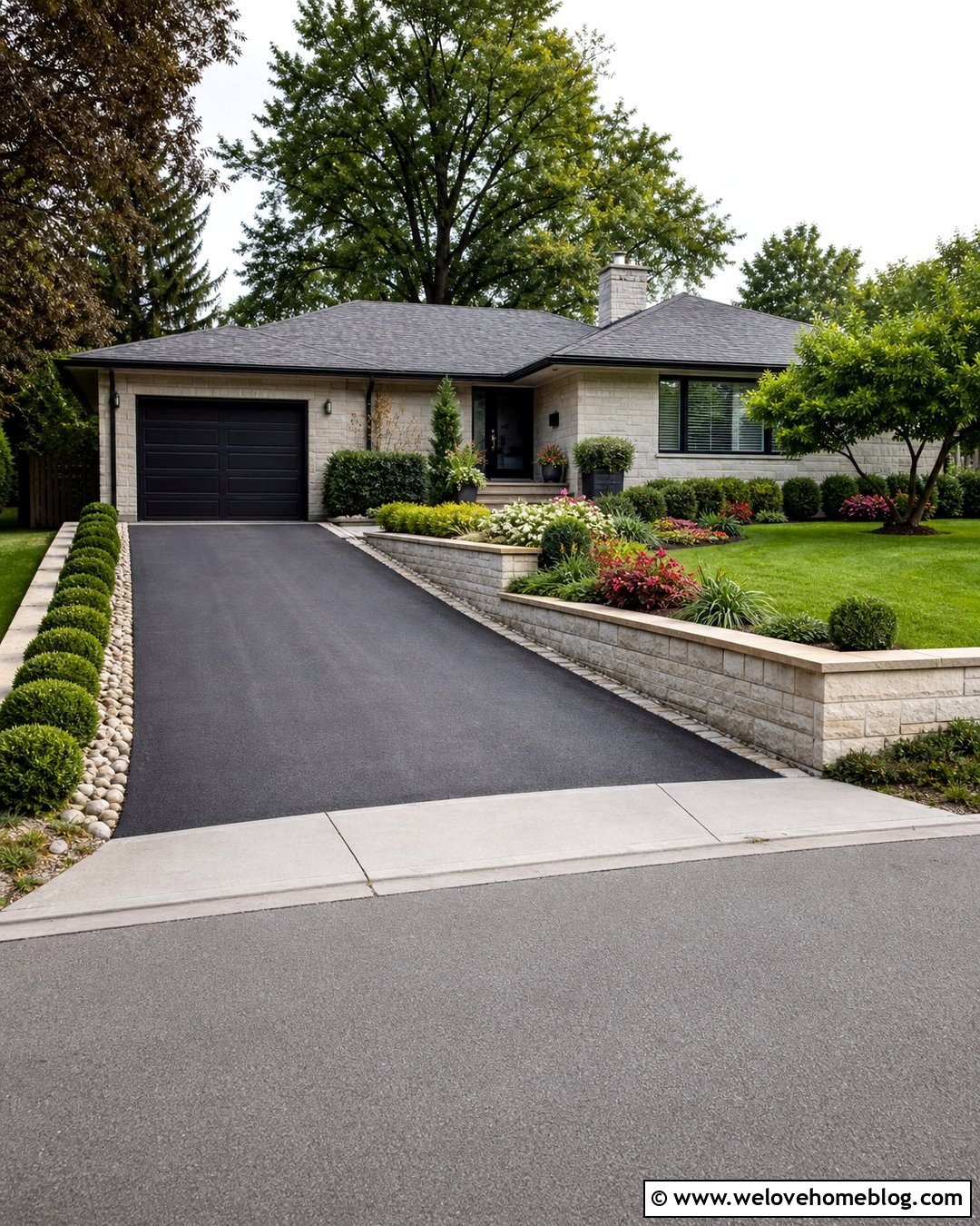 Low Driveway Retaining Wall - 35 Driveway Retaining Wall Ideas