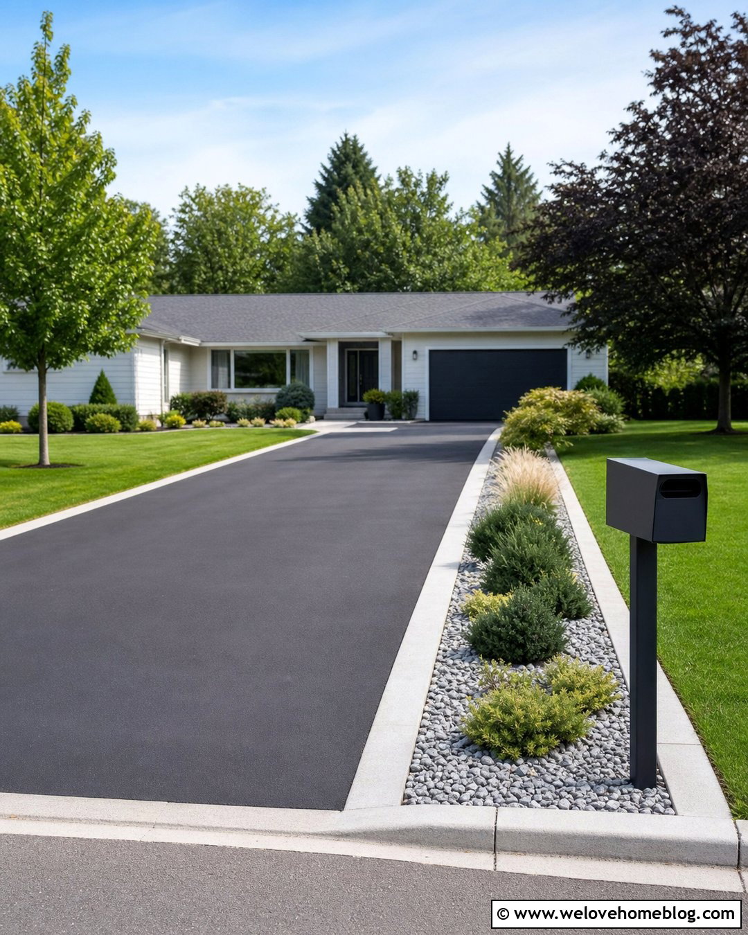 Low Maintenance Driveway Mailbox Landscaping - 20 driveway mailbox landscaping ideas