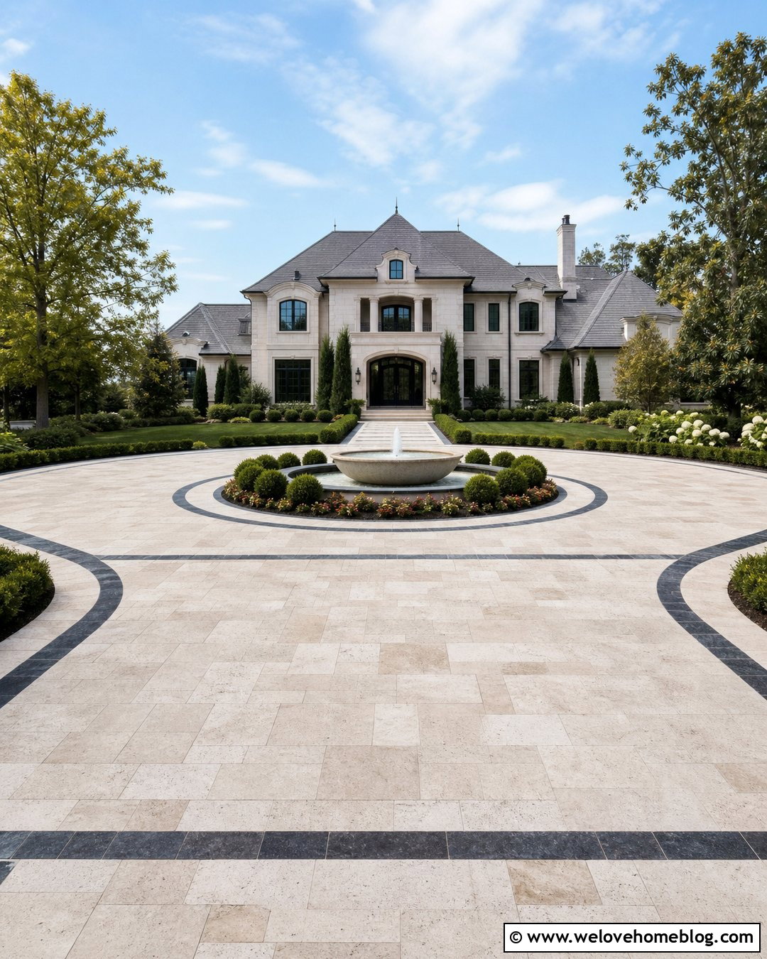 20 Mansion With Circle Driveway Ideas for Elegant Arrivals