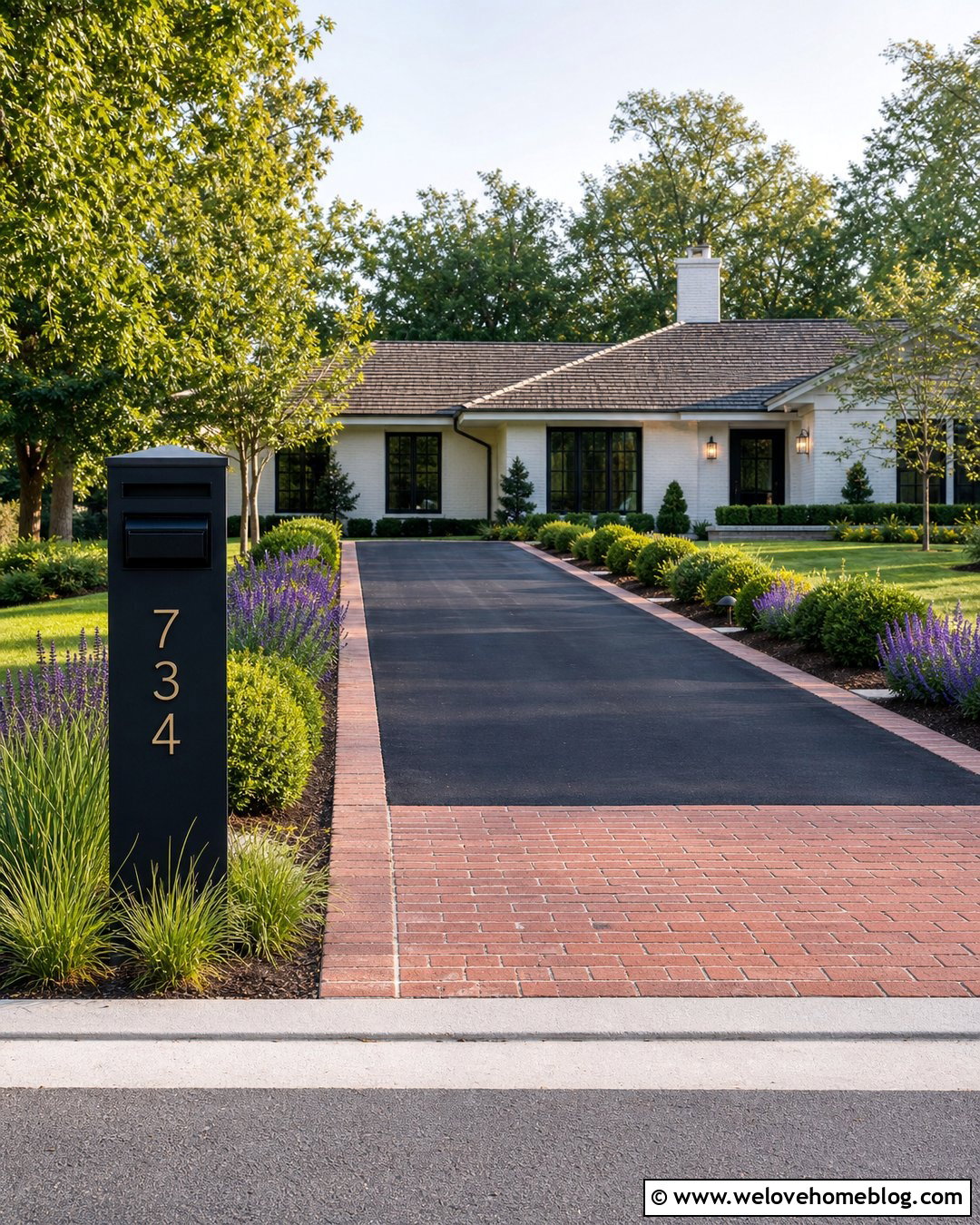 Mailbox Driveway Number Sign - 25 Driveway Number Sign Ideas
