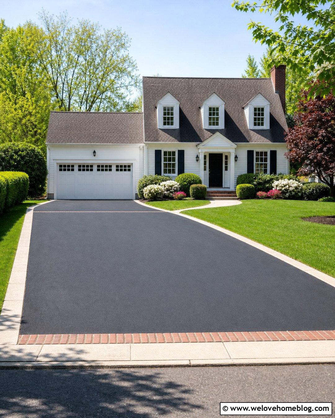 Matching Asphalt Driveway Extension - 40 widen driveway ideas