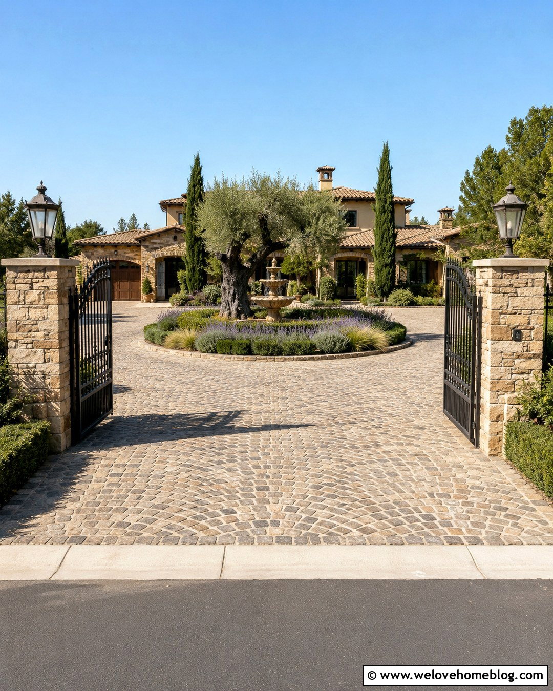Warm Icon 20 Mediterranean Driveway Entrance Ideas for Warm Curb Appeal