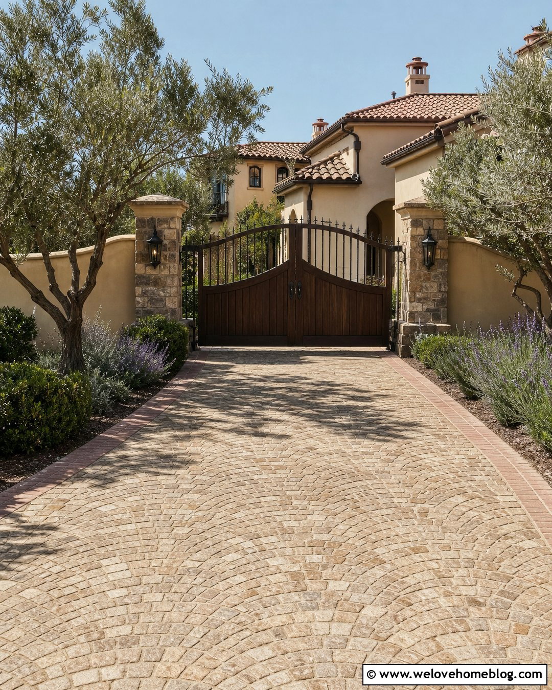 Mediterranean Driveway Security Gate - 20 Driveway Security Gate Inspiration Ideas