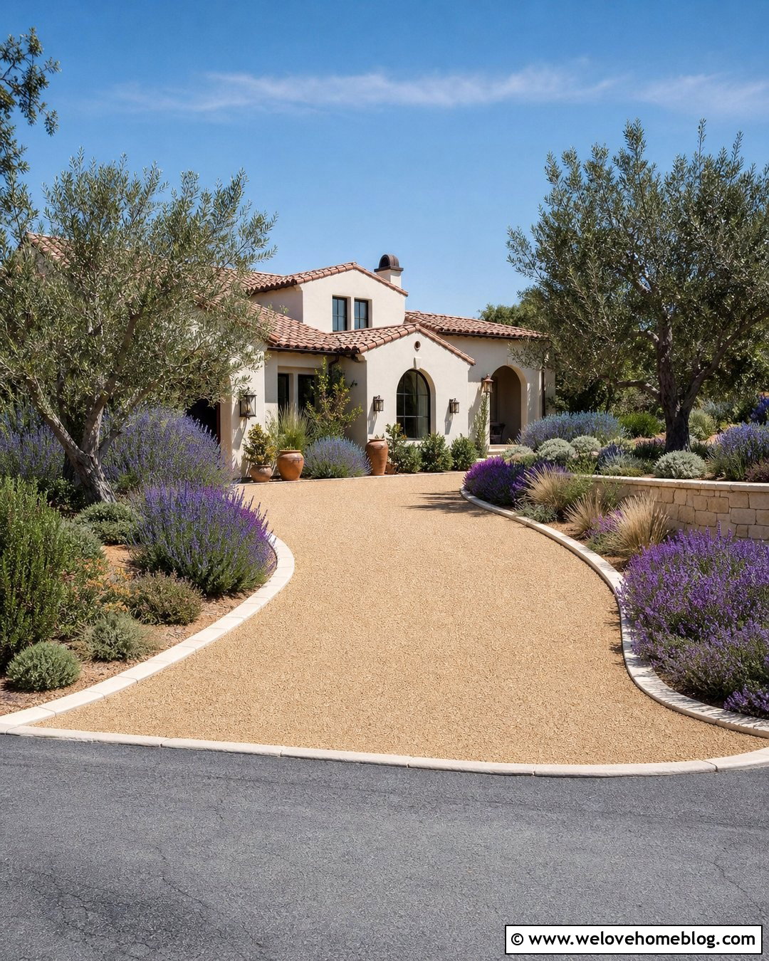 25 Lavender Driveway Ideas for Fragrant, Relaxed Curb Appeal