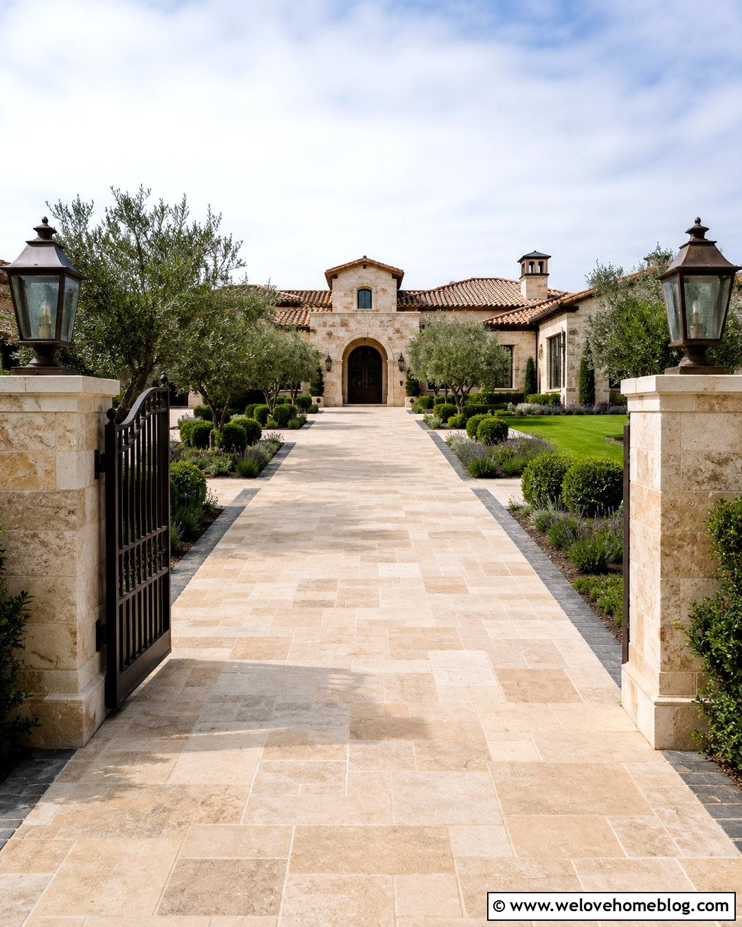 Warm Icon 20 Mediterranean Driveway Entrance Ideas for Warm Curb Appeal