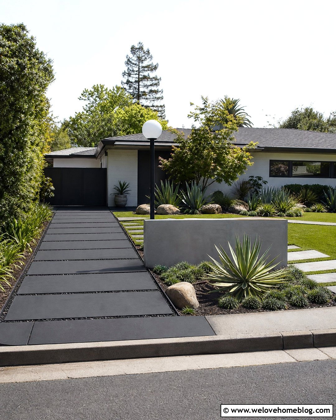 20 Driveway Entrance Lamp Post Ideas for Warm, Welcoming Light