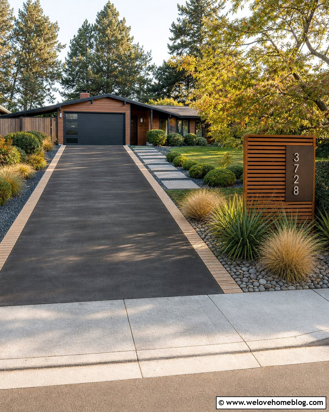 25 Driveway Address Sign Ideas for a Polished First Look