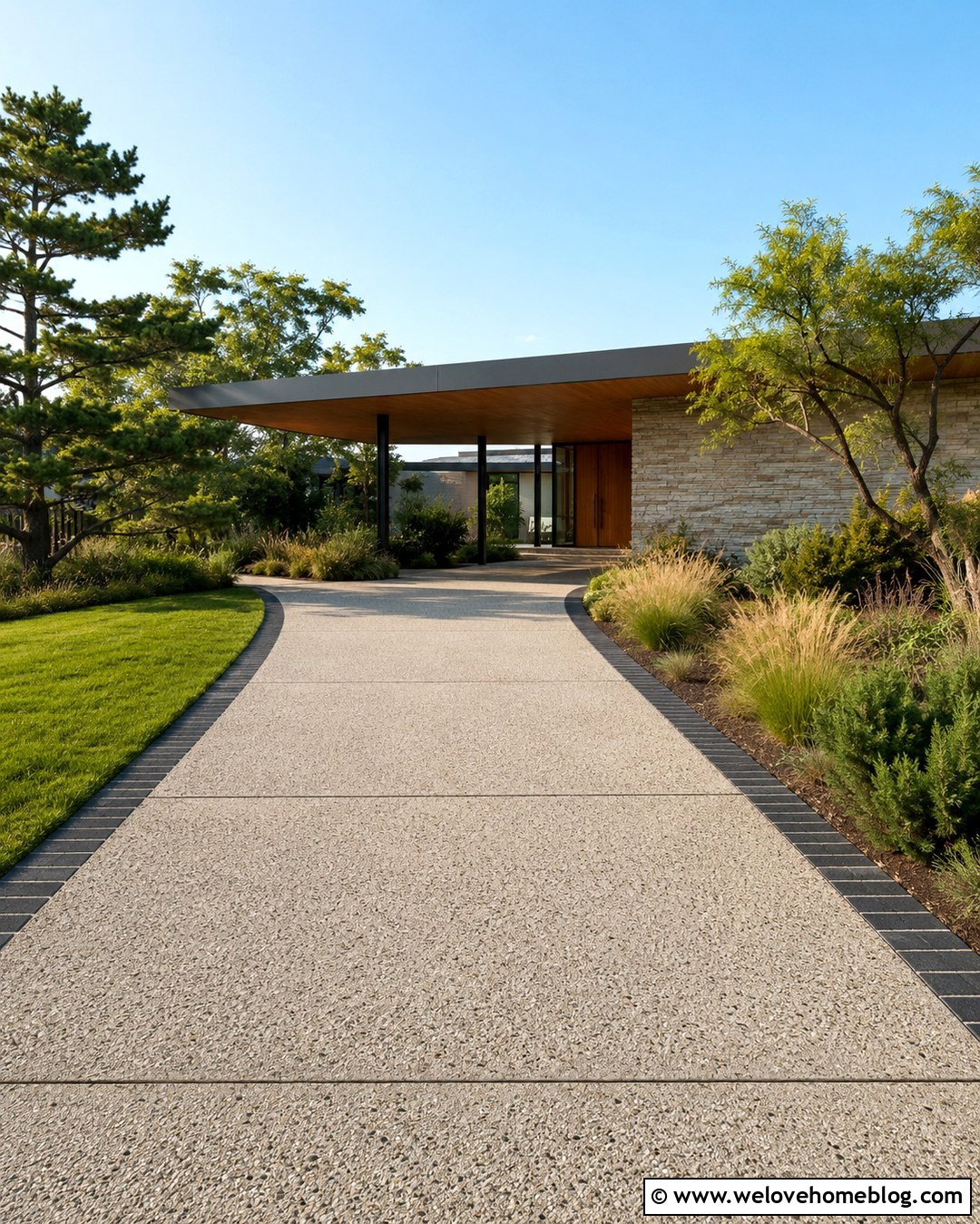 20 Porte Cochere Driveway Modern Ideas for Sleek Luxury Homes