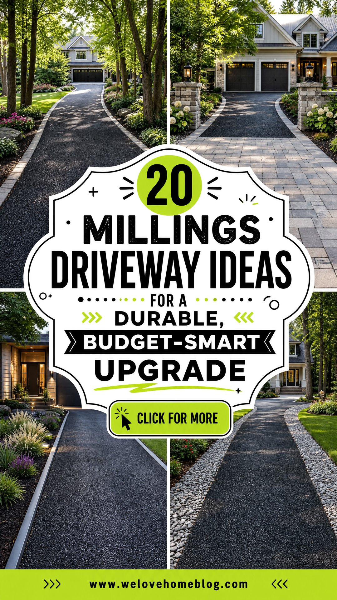 20 Millings Driveway Ideas for a Durable Budget-Smart Upgrade - 20 Millings Driveway Ideas for a Durable, Budget-Smart Upgrade