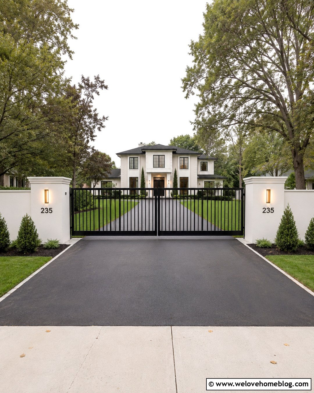 20 Minimalist Driveway Entrance Ideas for Sleek Modern Homes