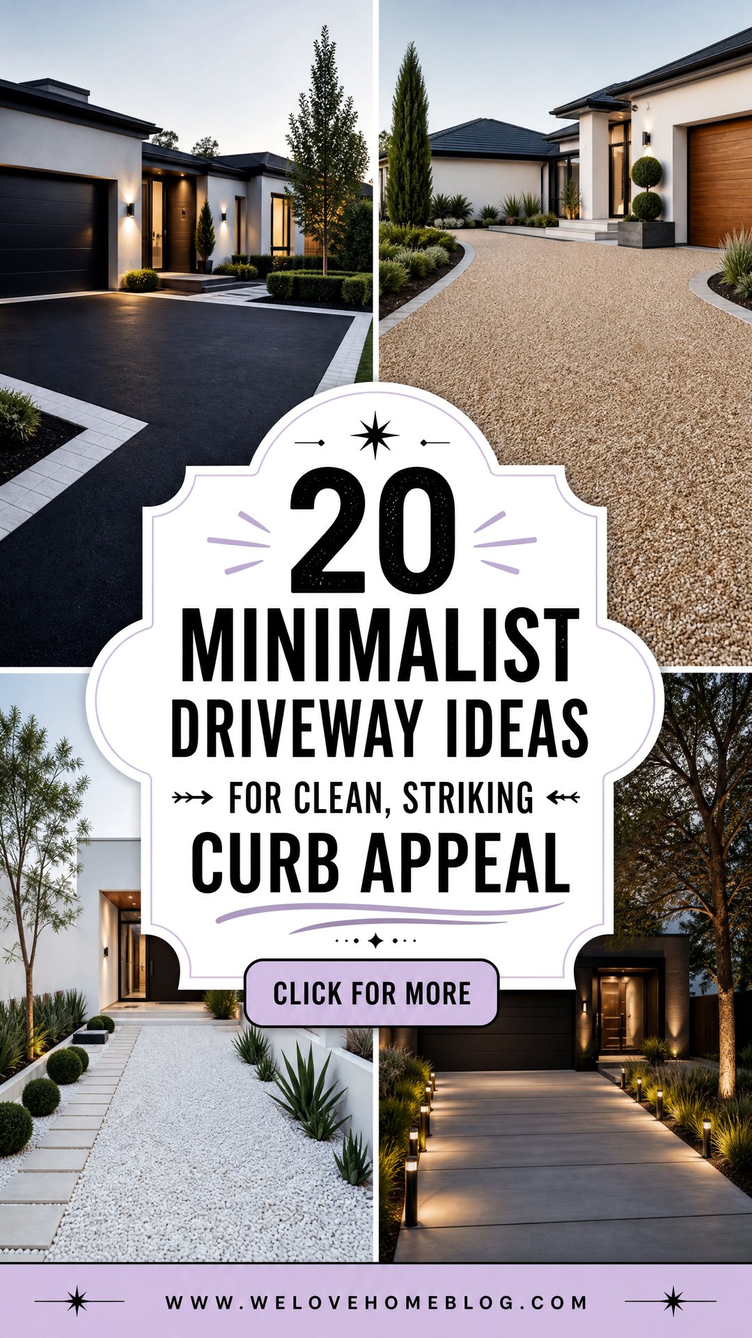 20 Minimalist Driveway Ideas for Clean Striking Curb Appeal - 20 Minimalist Driveway Ideas for Clean, Striking Curb Appeal