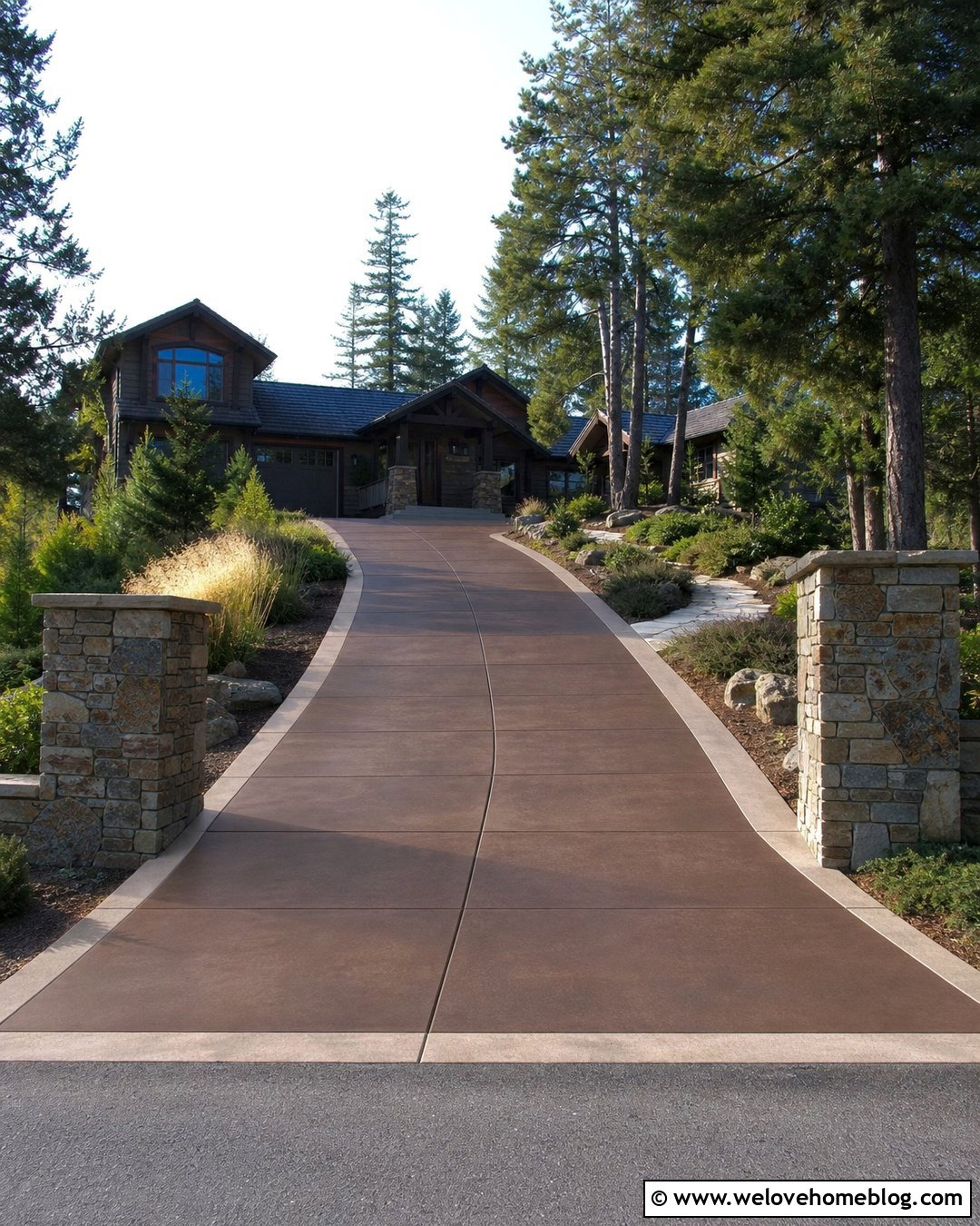 Mocha Brown Concrete Driveway Paint - 20 Concrete Driveway Paint Colors Ideas